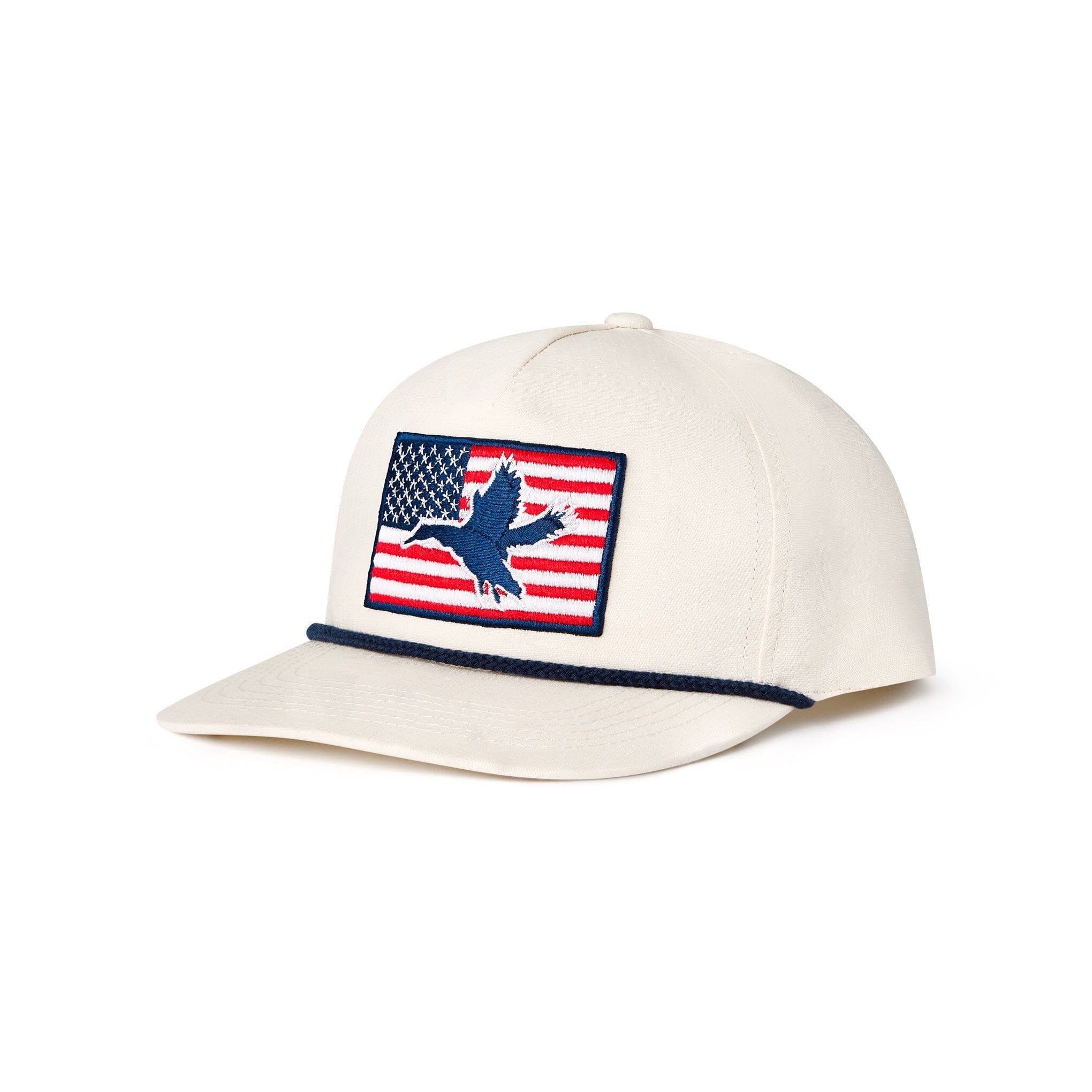 Cap - American Flag Duck - Putty - Image 4