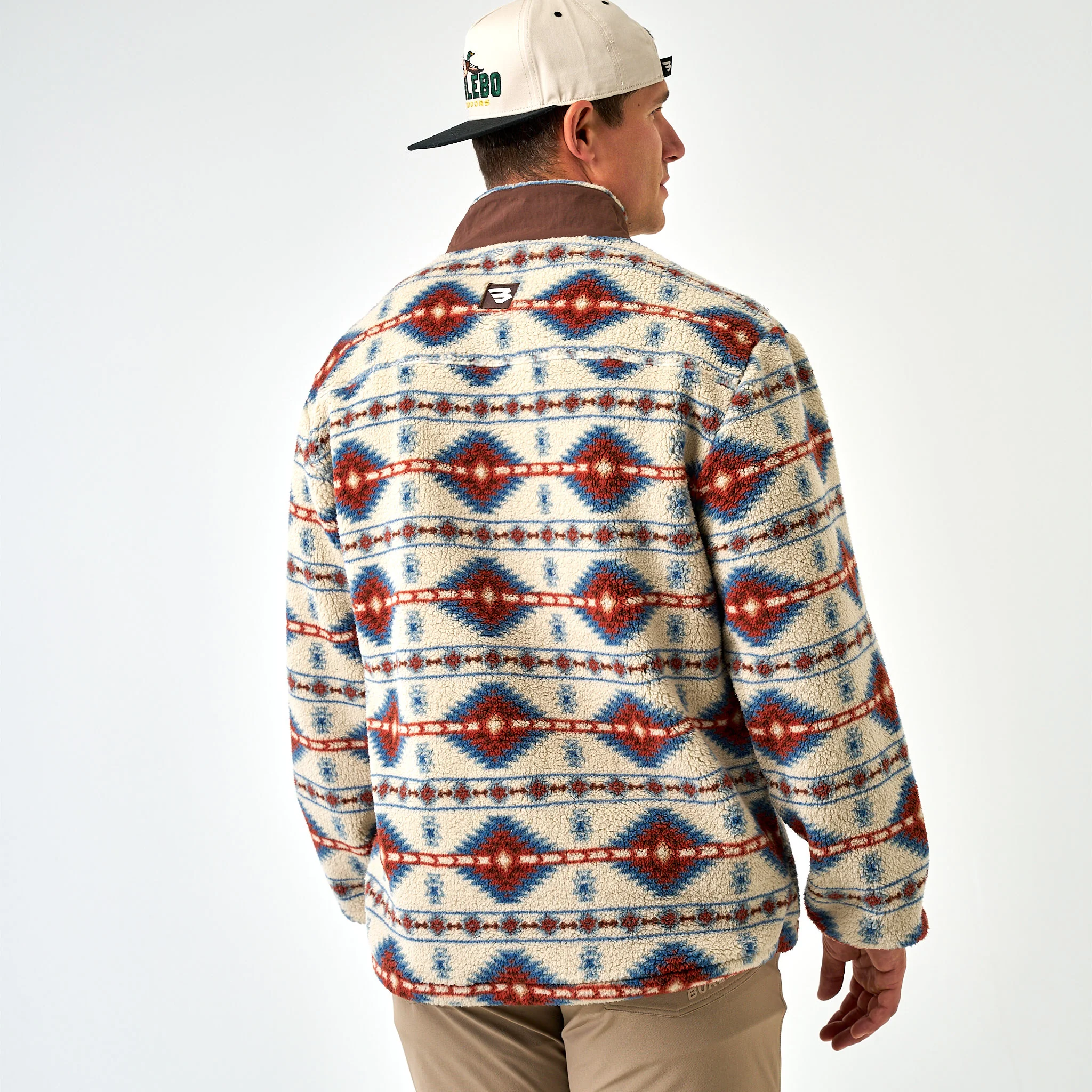 Mountain Fleece Sherpa - Quarter Zip - Arizona Aztec - Image 4