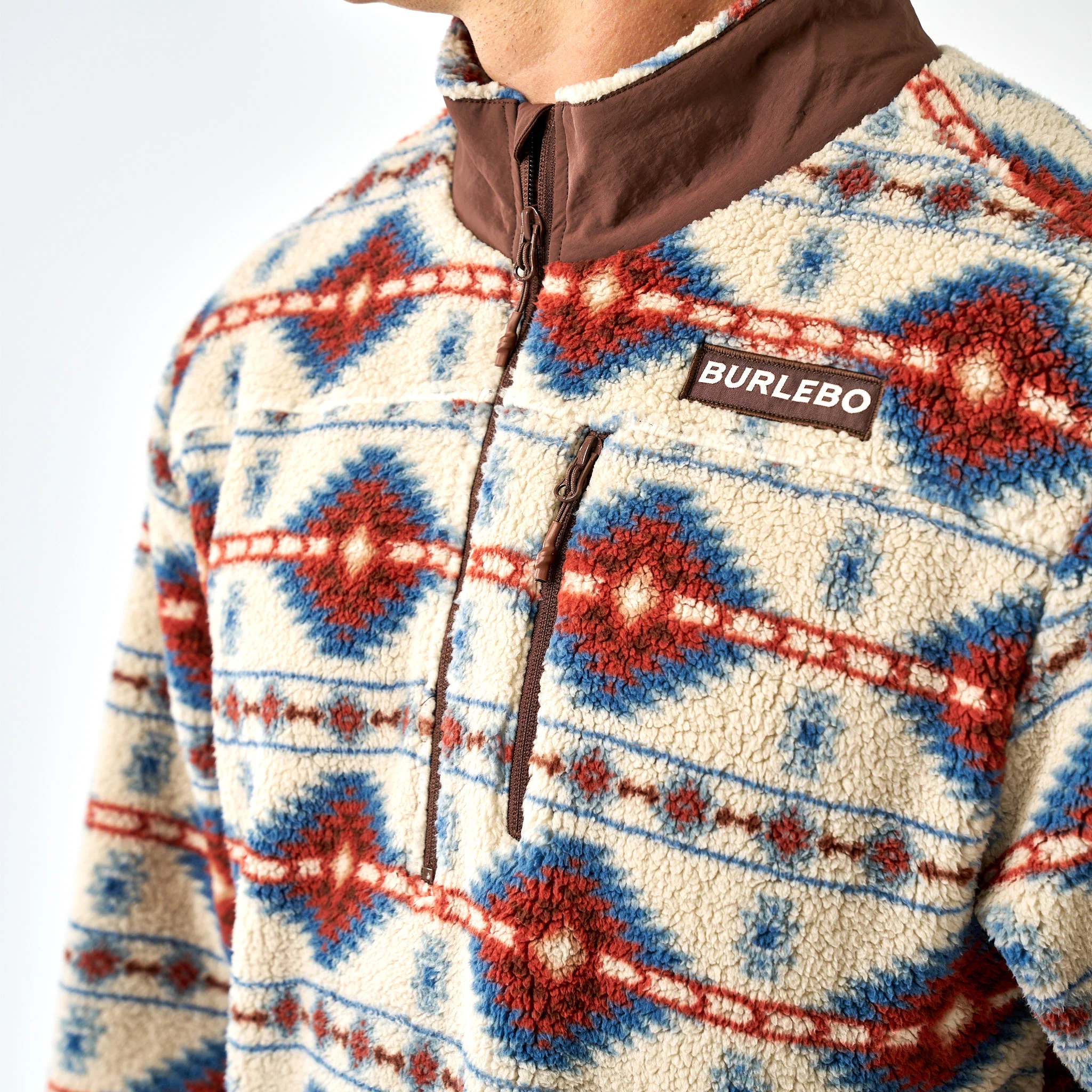 Mountain Fleece Sherpa - Quarter Zip - Arizona Aztec - Image 6