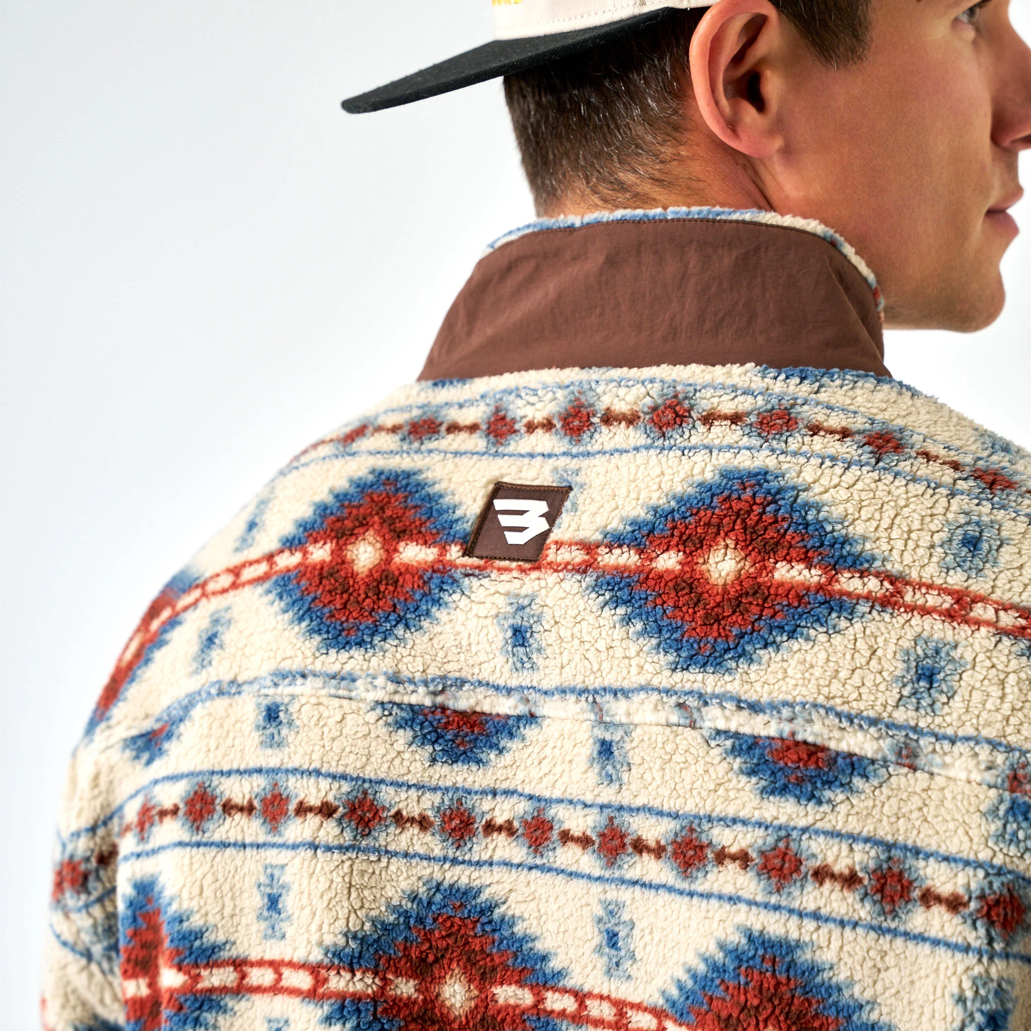 Mountain Fleece Sherpa - Quarter Zip - Arizona Aztec - Image 9