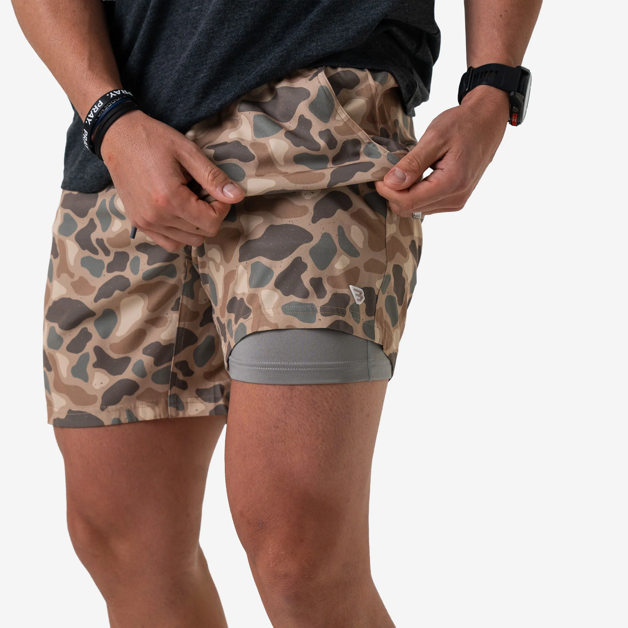 Athletic Short - Pintail Camo - Grey Liner - Image 6