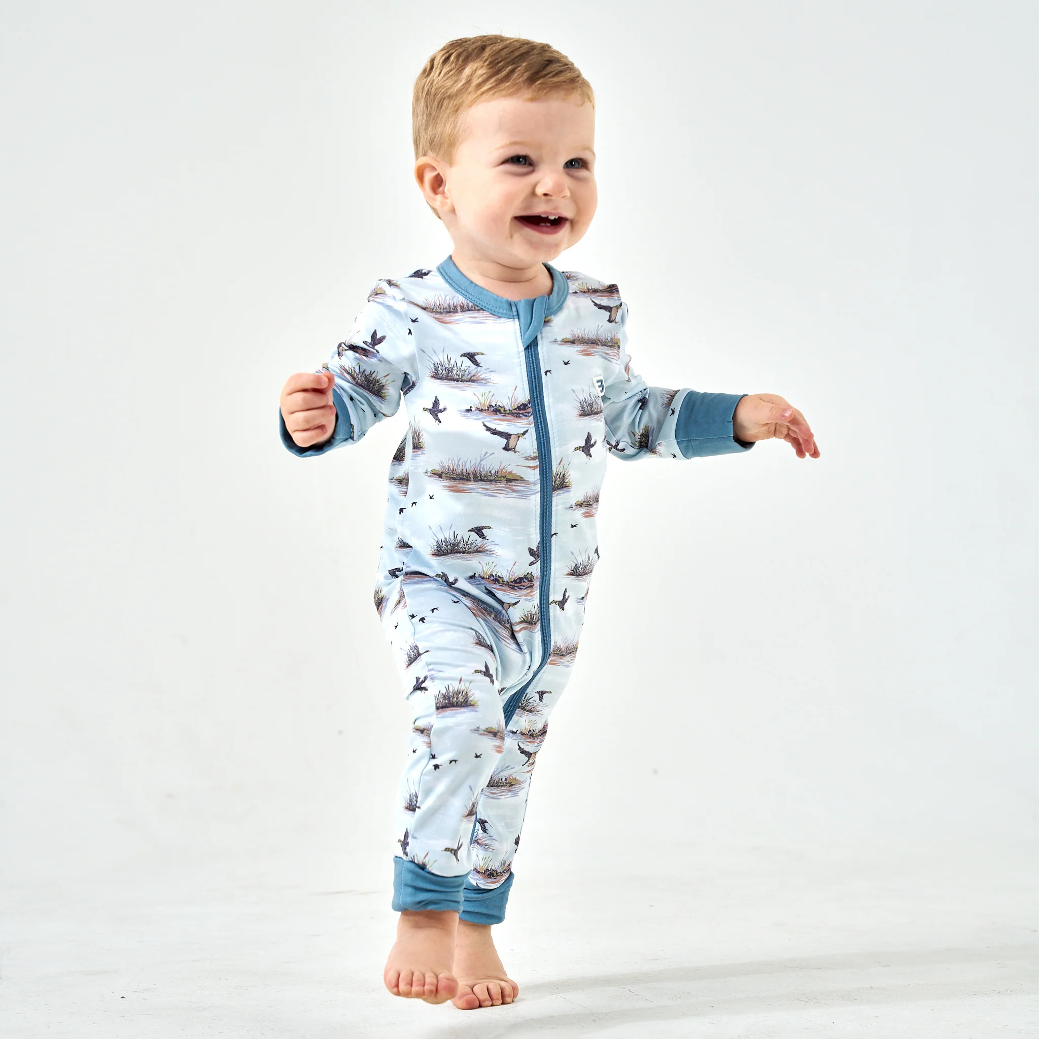 Baby Zip Up - Duck Hunt