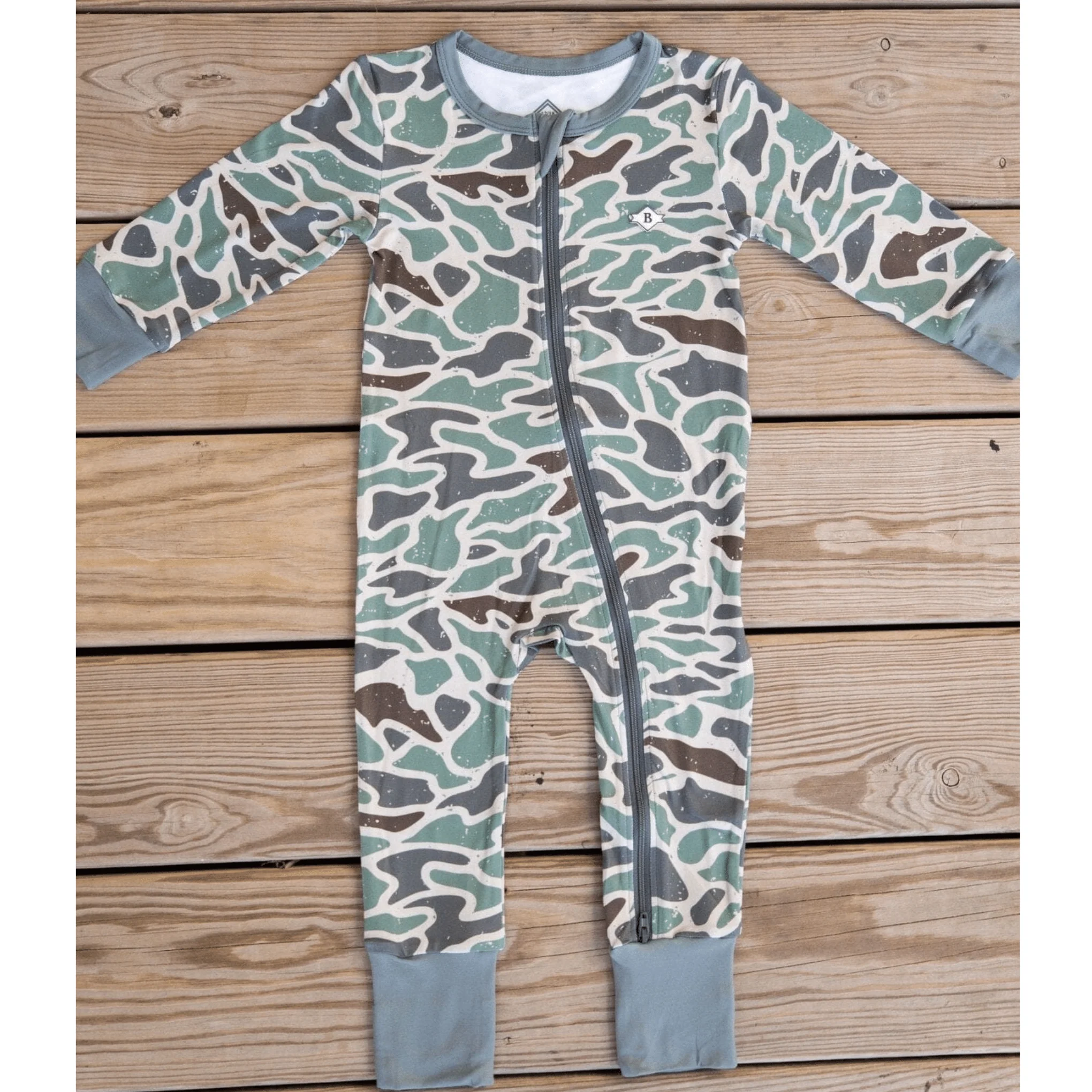 Baby Zip Up - Retro Duck Camo - Image 4