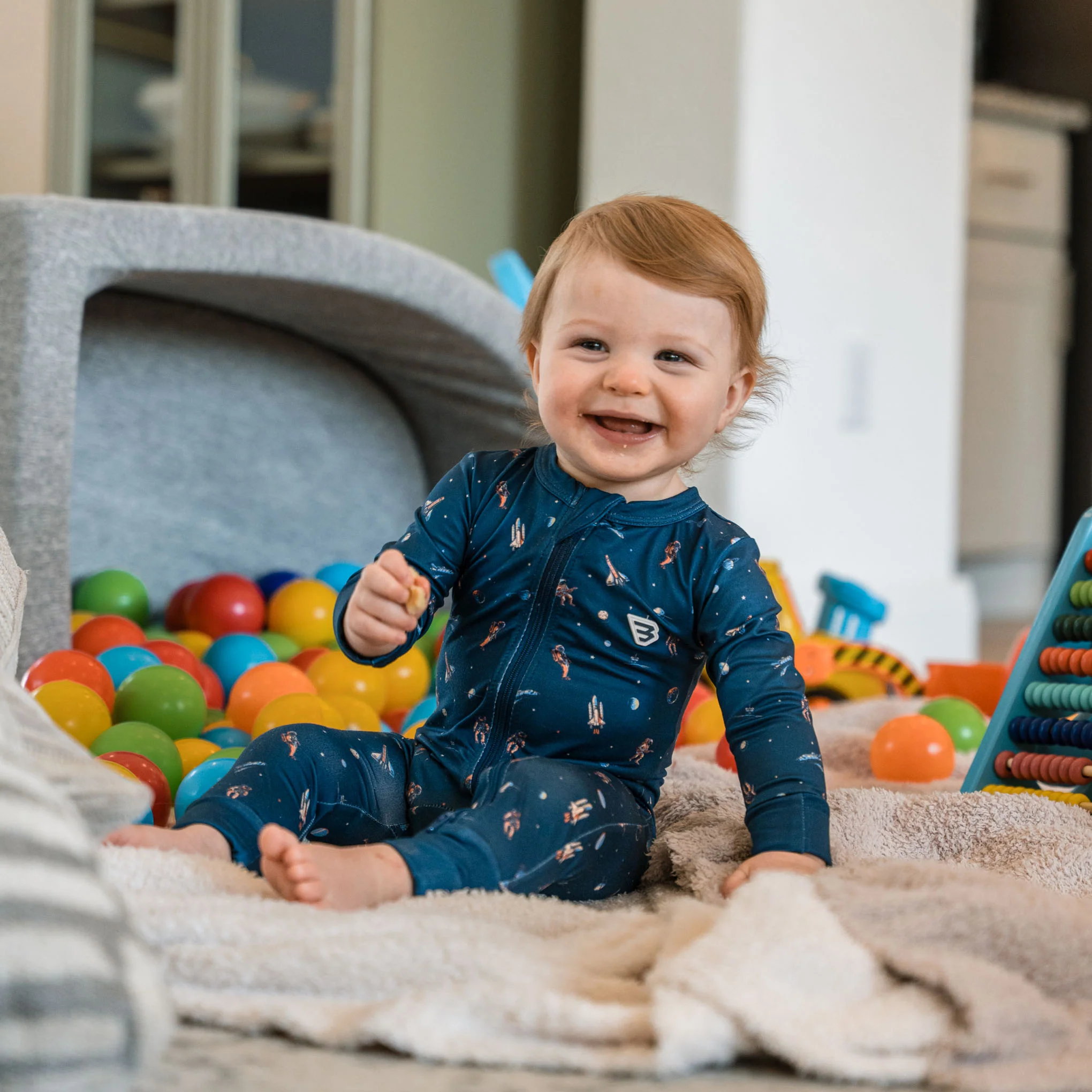 Baby Zip Up - To The Moon - Image 2