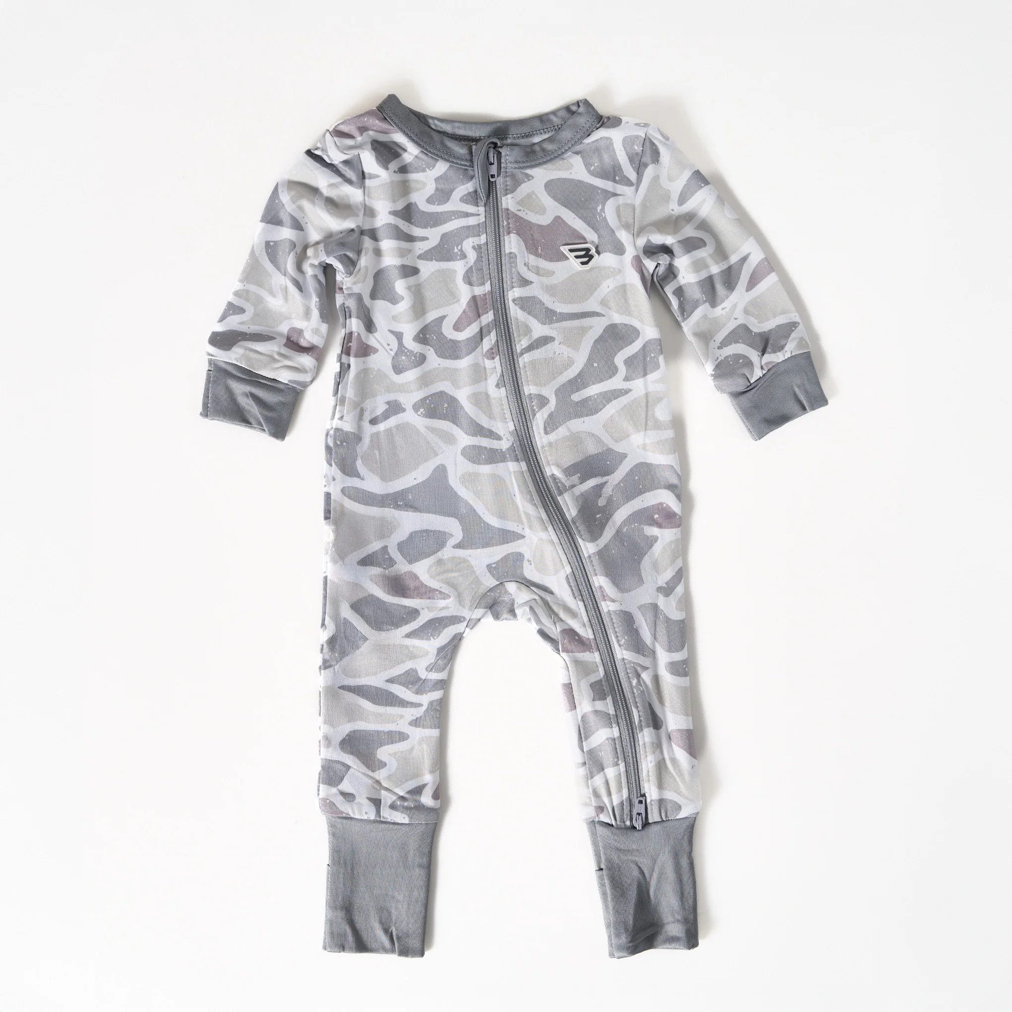 Baby Zip Up - White Camo - Image 3