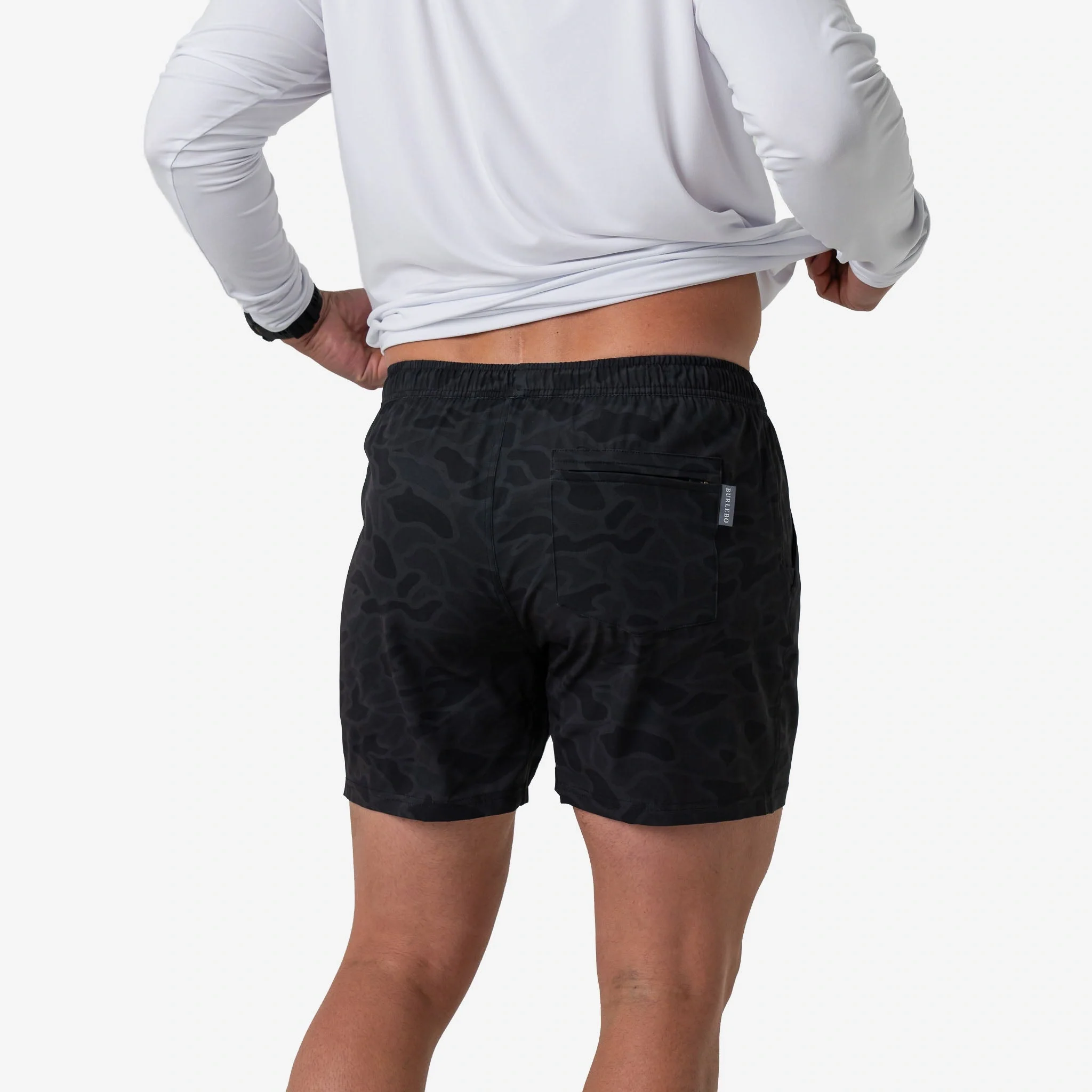 Athletic Short - Black Camo - Black Liner - Image 4