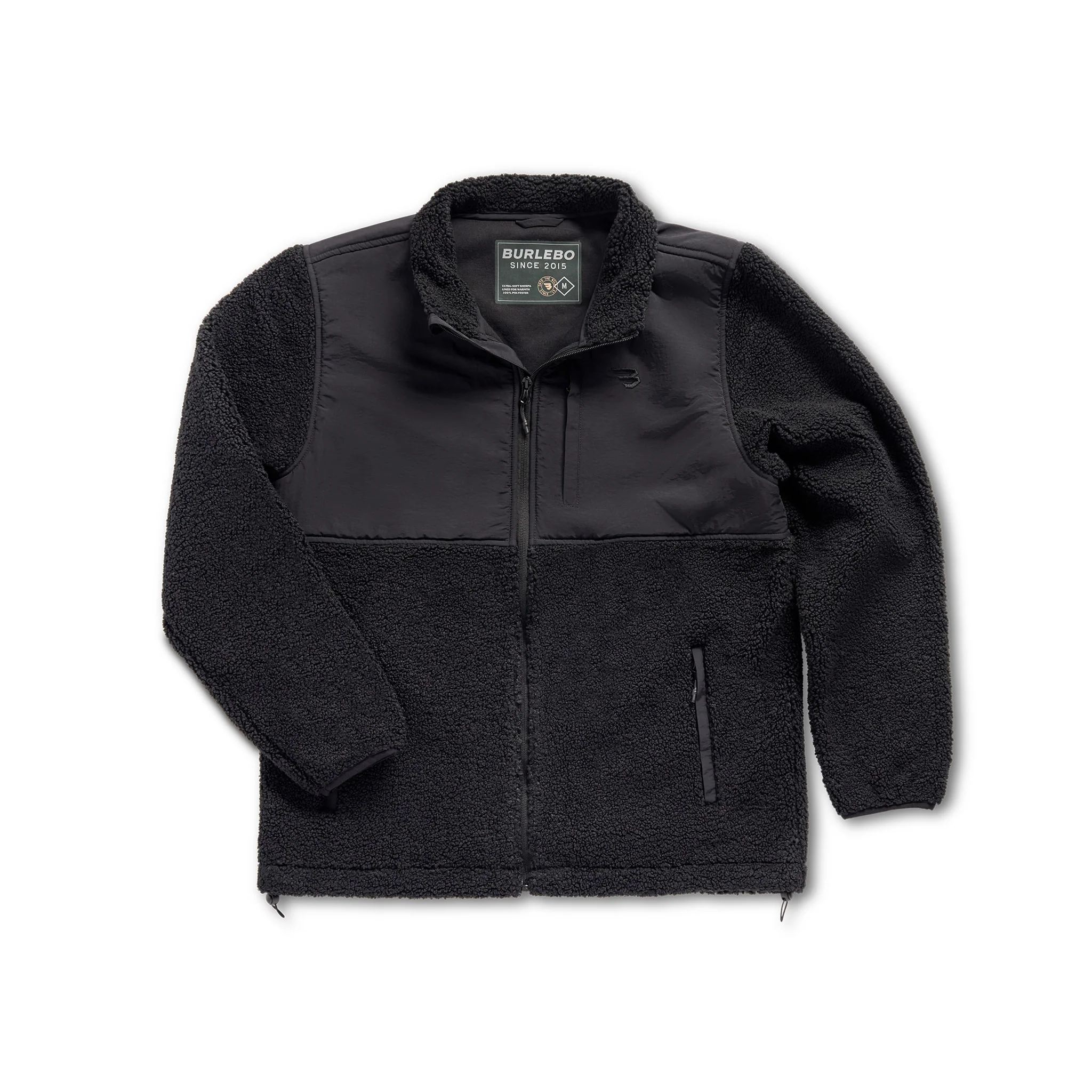Sherpa - Full Zip Jacket - Black - Image 6