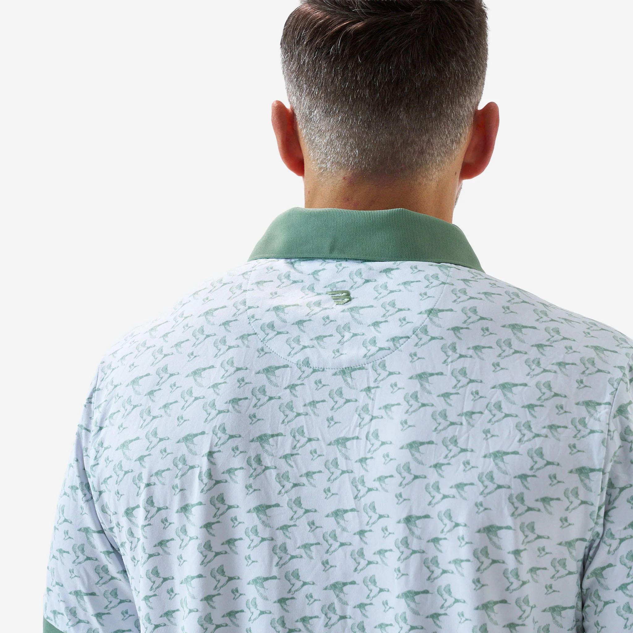 Ringer Performance Polo - Duck Season - White - Image 7