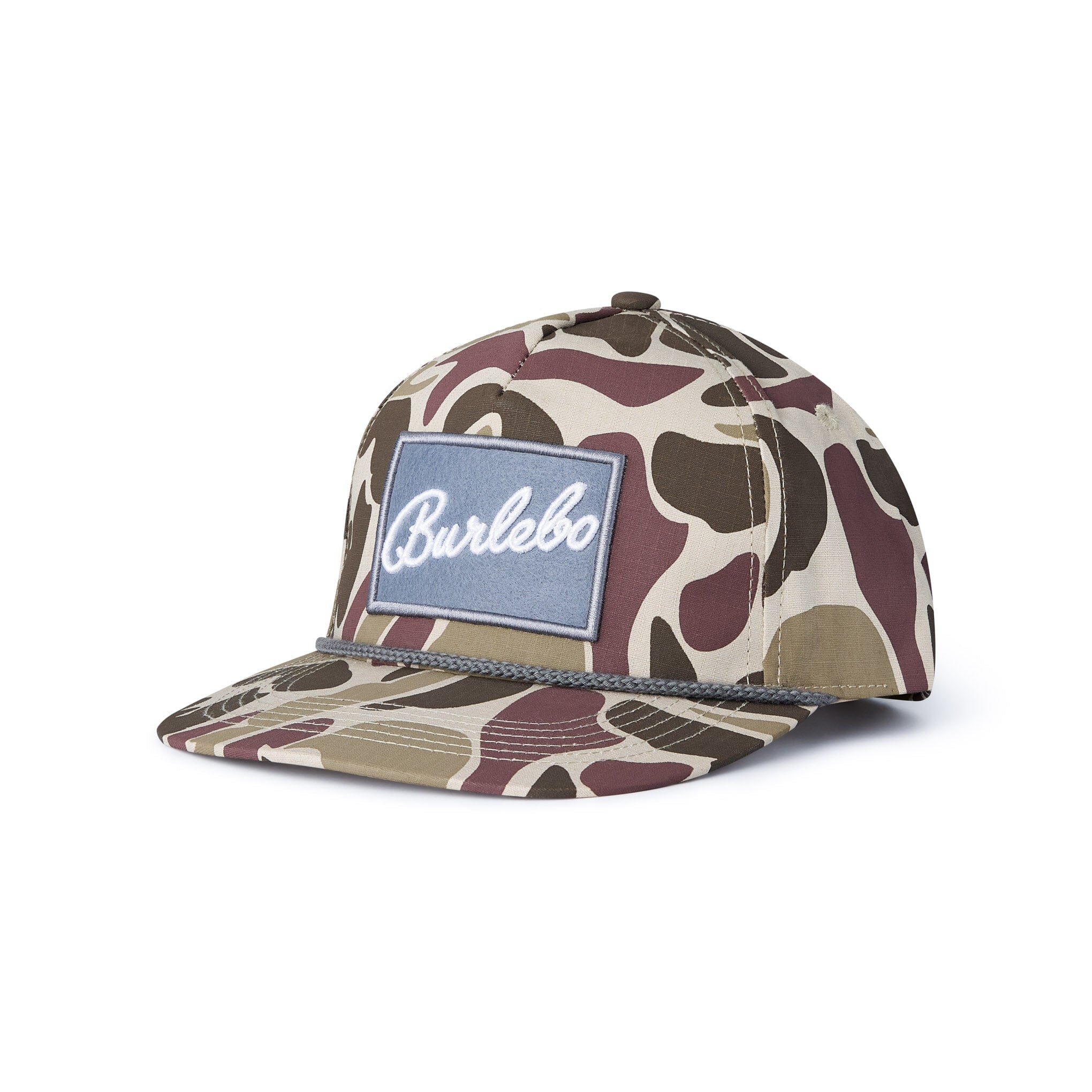 Cap - BURLEBO Grey Patch - Camo - Image 4