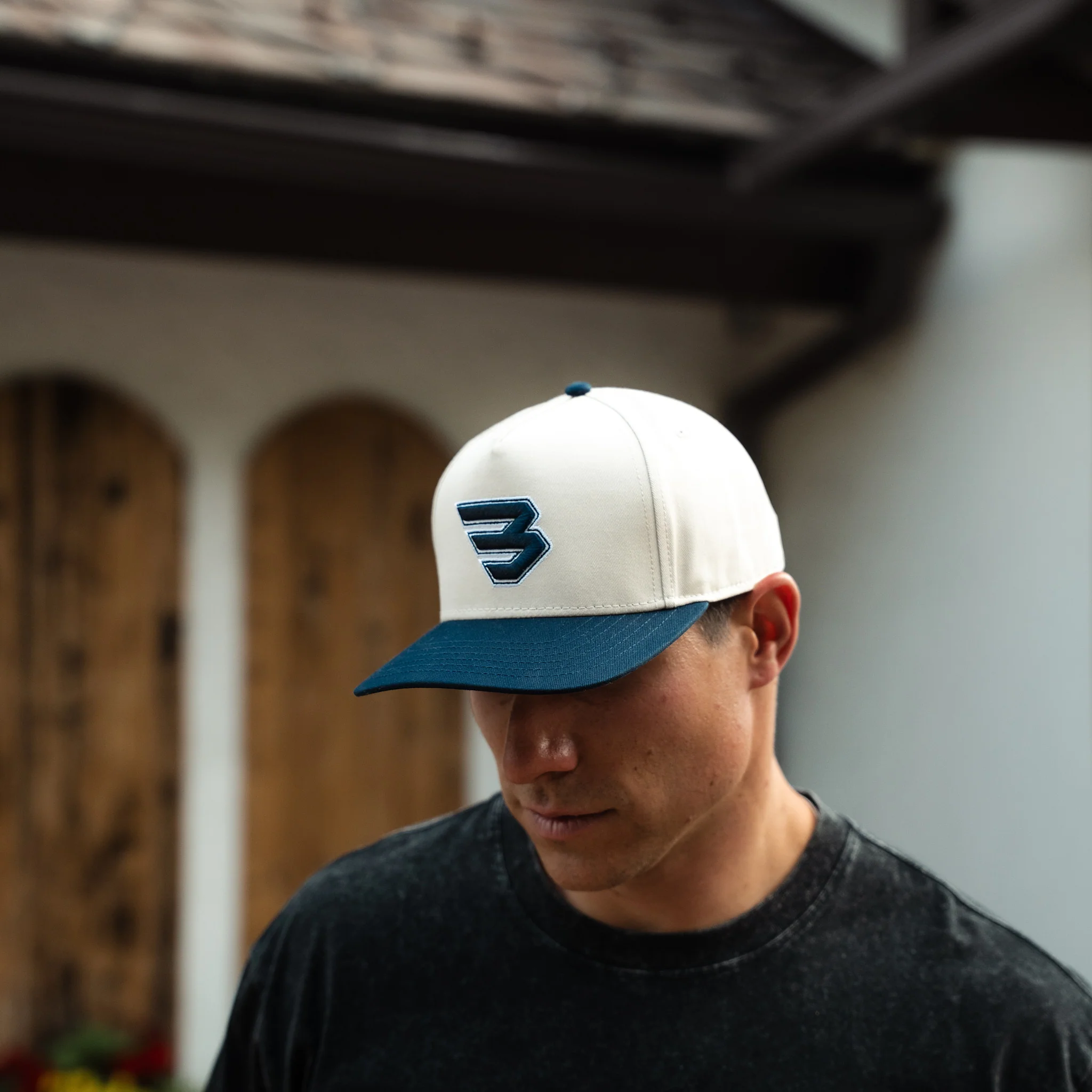Cap - 3D Flying B Logo - Navy - Image 2