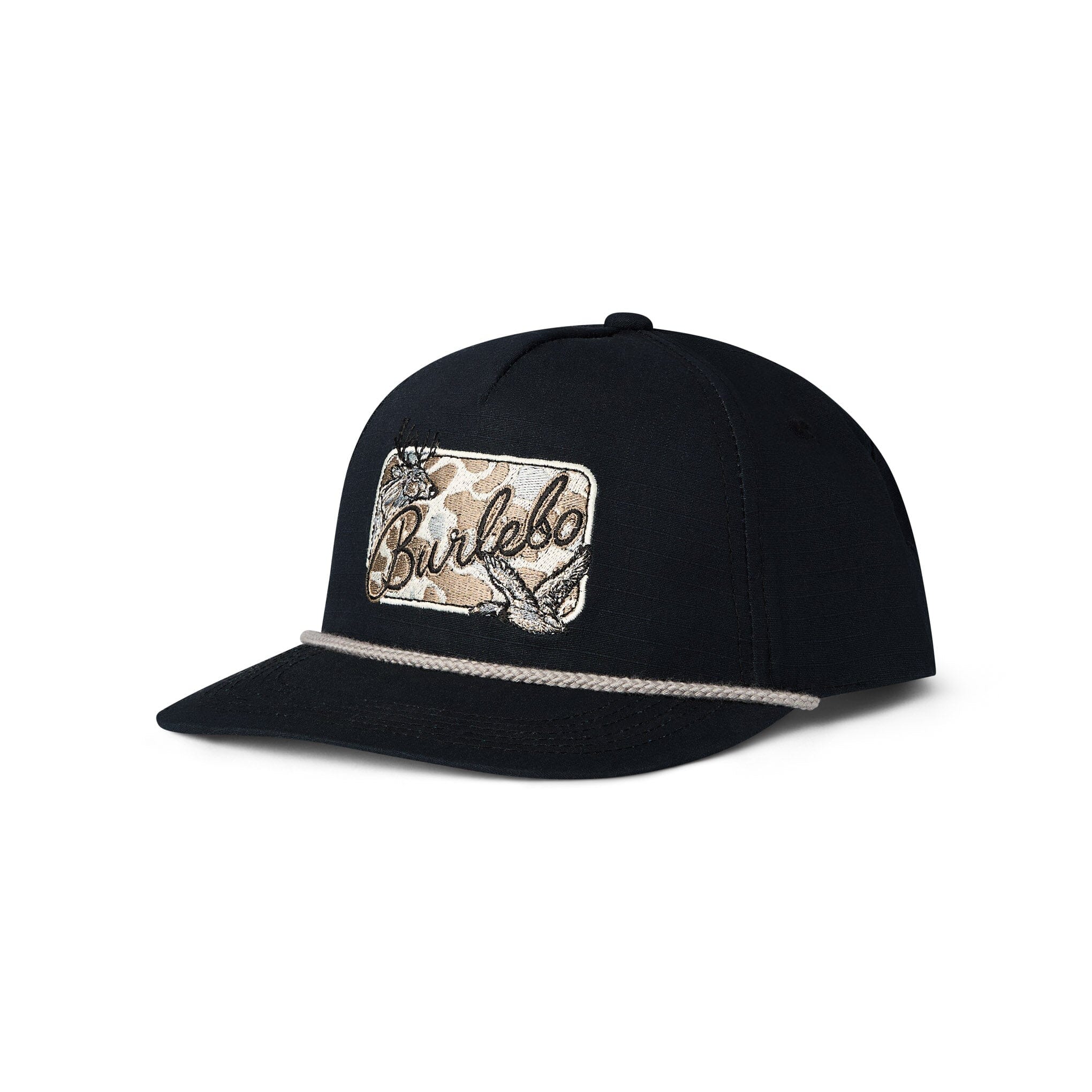 Cap - Camo Patch - Black - Image 4
