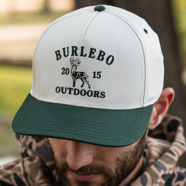 Cap - Vintage Whitetail Deer - Cream - Image 6
