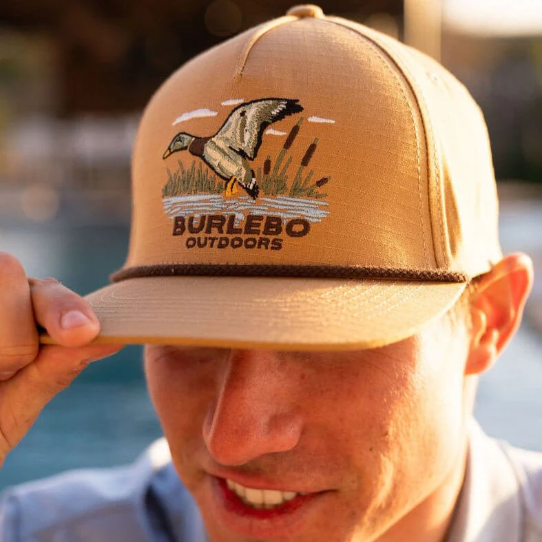 Cap - Duck On Pond - Coyote Tan - Image 2