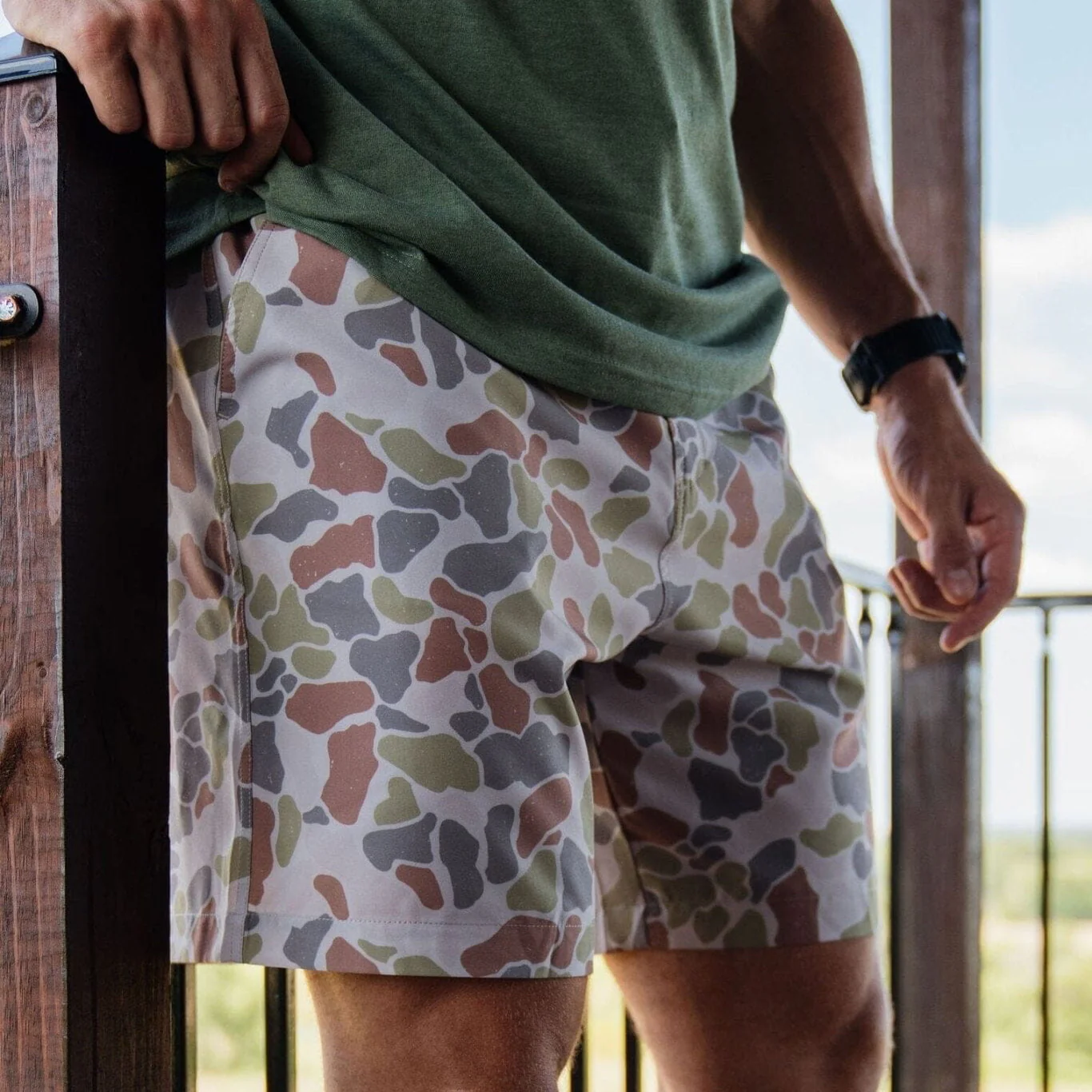 Everyday Short - Driftwood Camo - Grey Pocket - Image 2