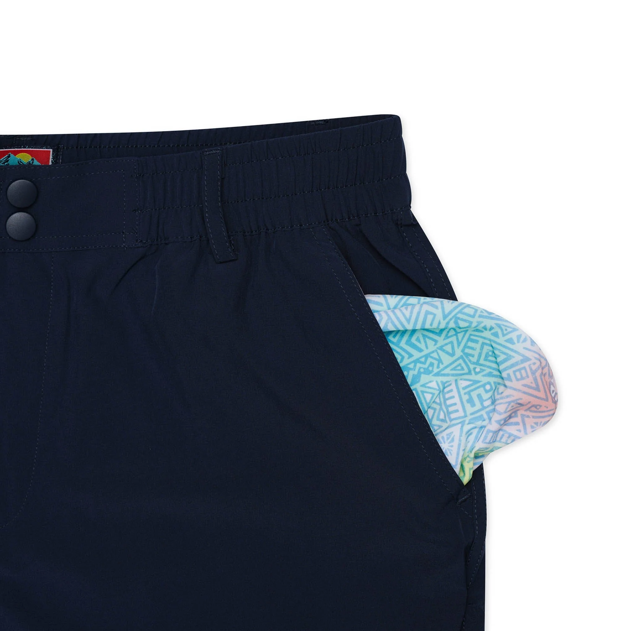 Everyday Short - Deep Water Navy - Mayan Pocket - Image 6