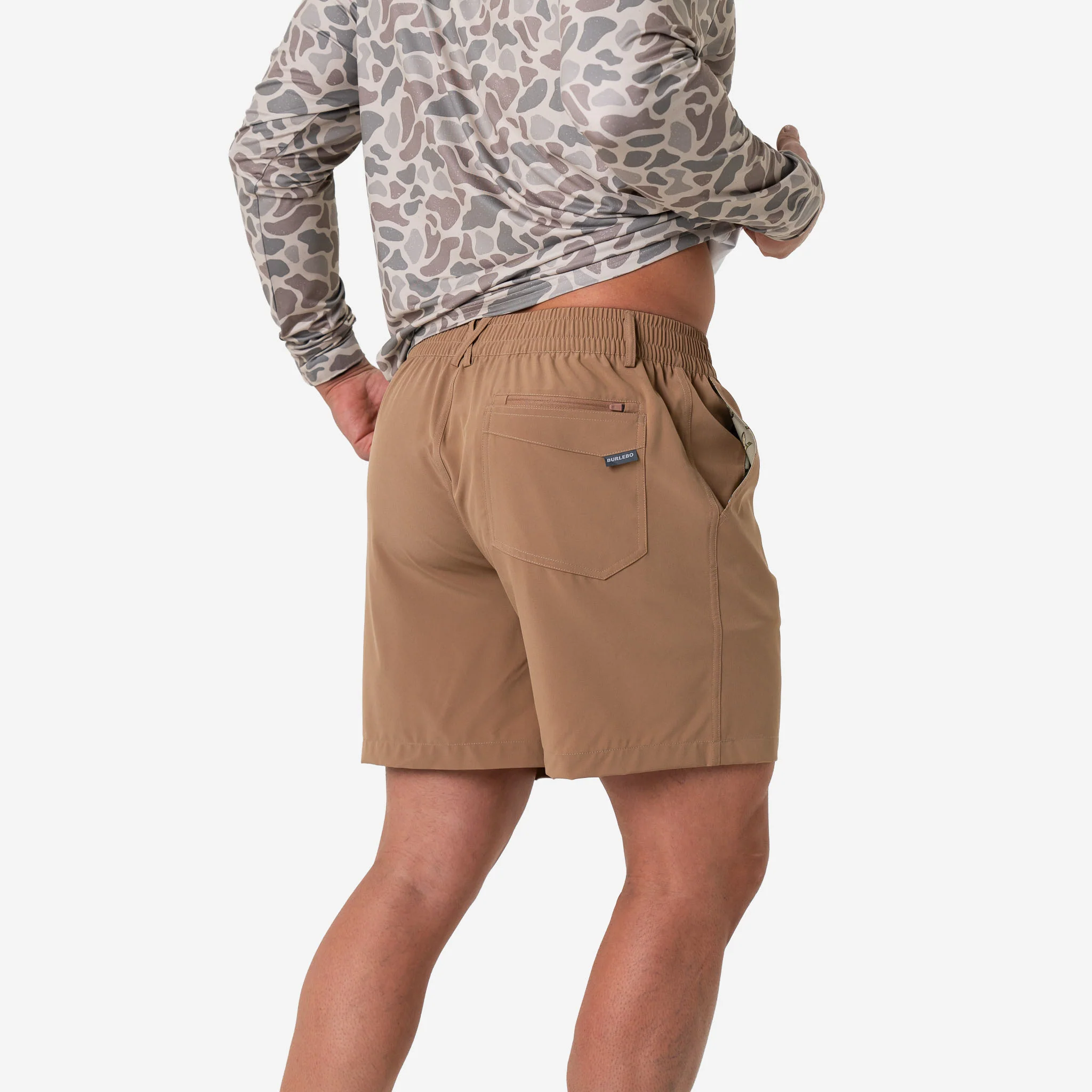 Everyday Short - Desert Tan - Flying Ducks Green Pocket - Image 5