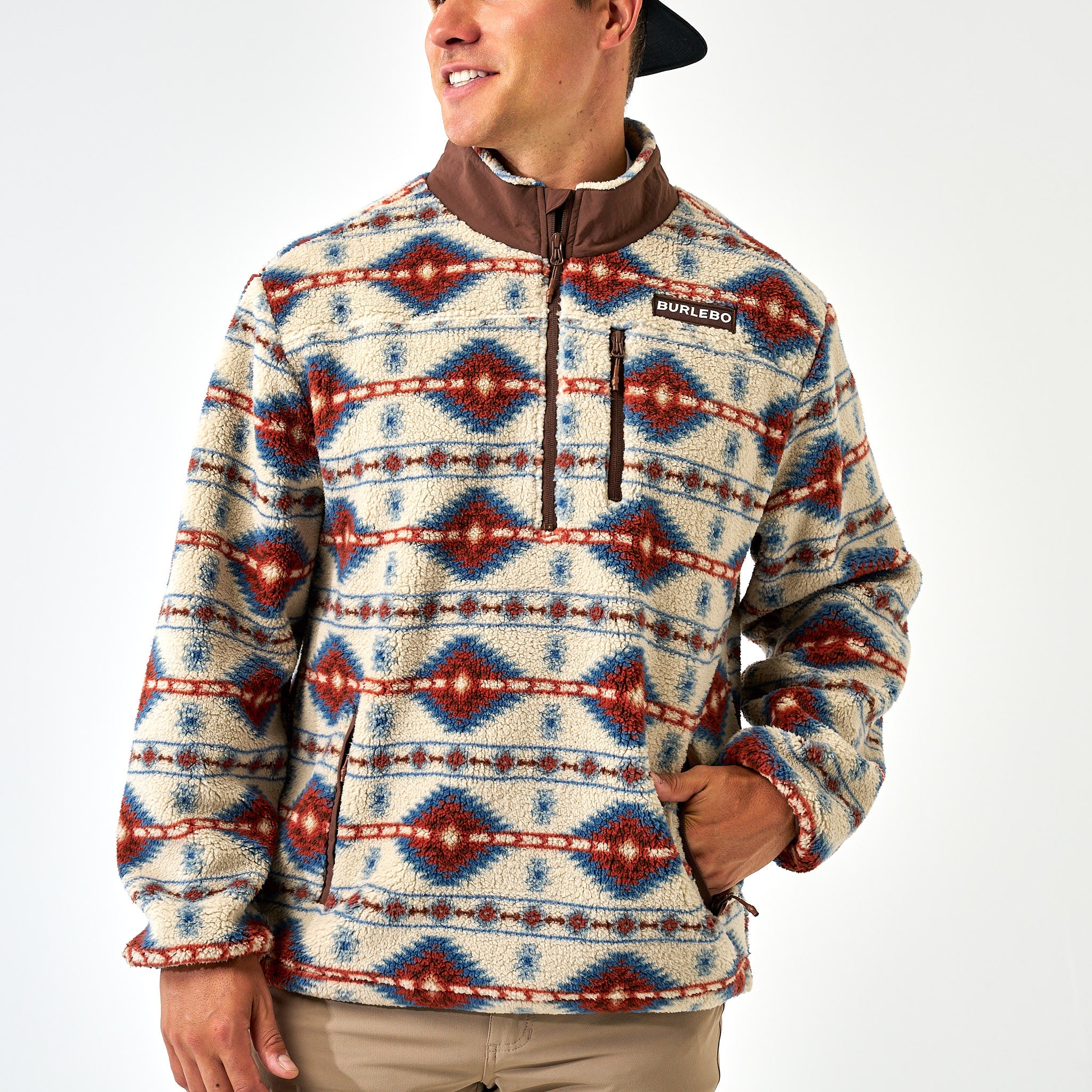 Father and Son Bundle - Mountain Fleece Sherpa - Arizona Aztec - Image 5