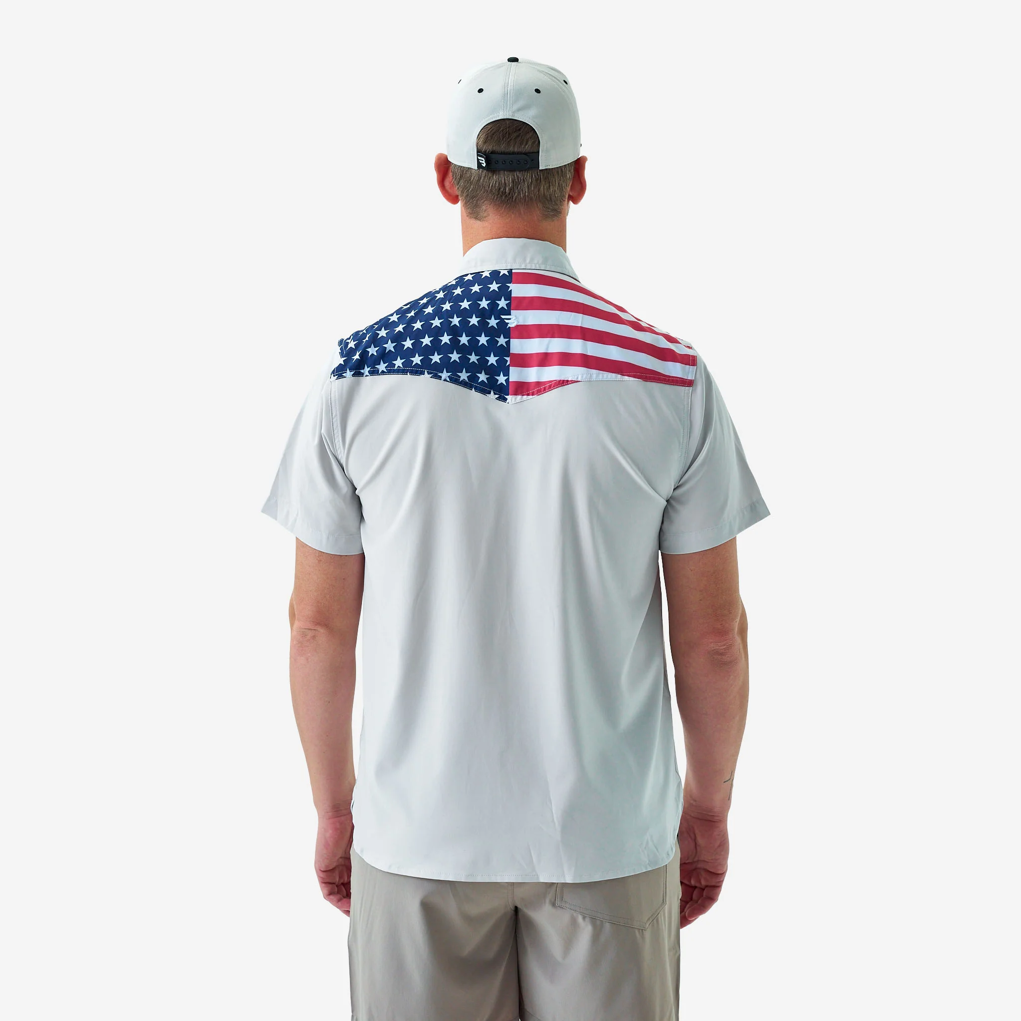 Father and Son Bundle - Performance Western Shirt - All American - Image 5