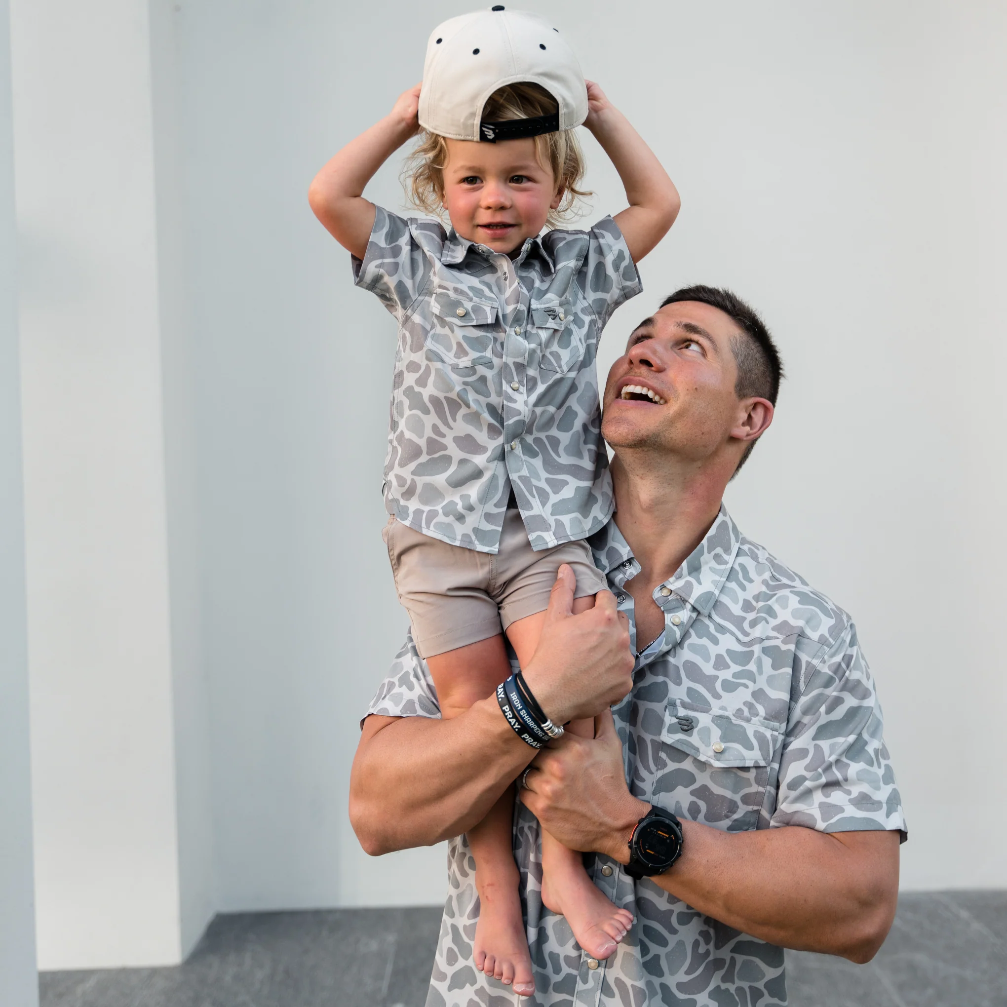 Father and Son Bundle - Performance Western Shirt - Classic Deer Camo - Image 3