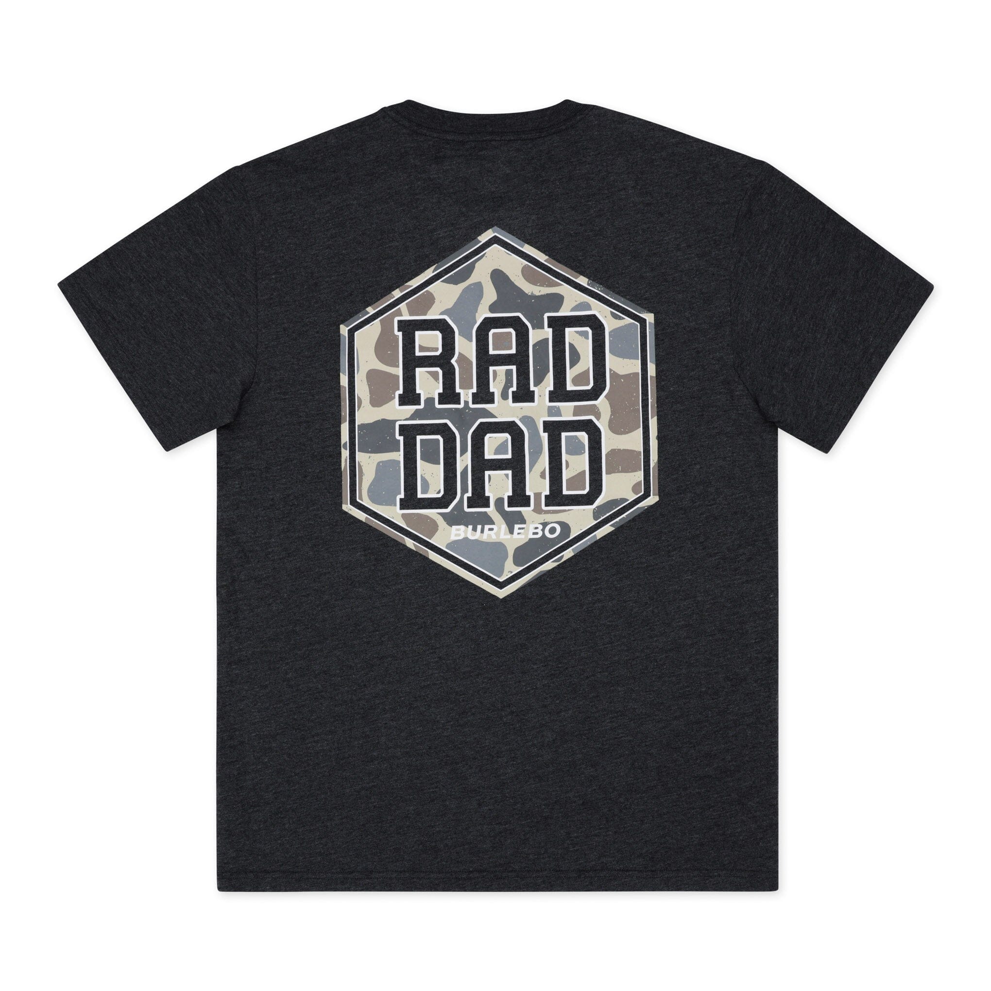 Father and Son Bundle - Short Sleeve Tee - Rad Dad & Rad Dude - Heather Black - Image 2