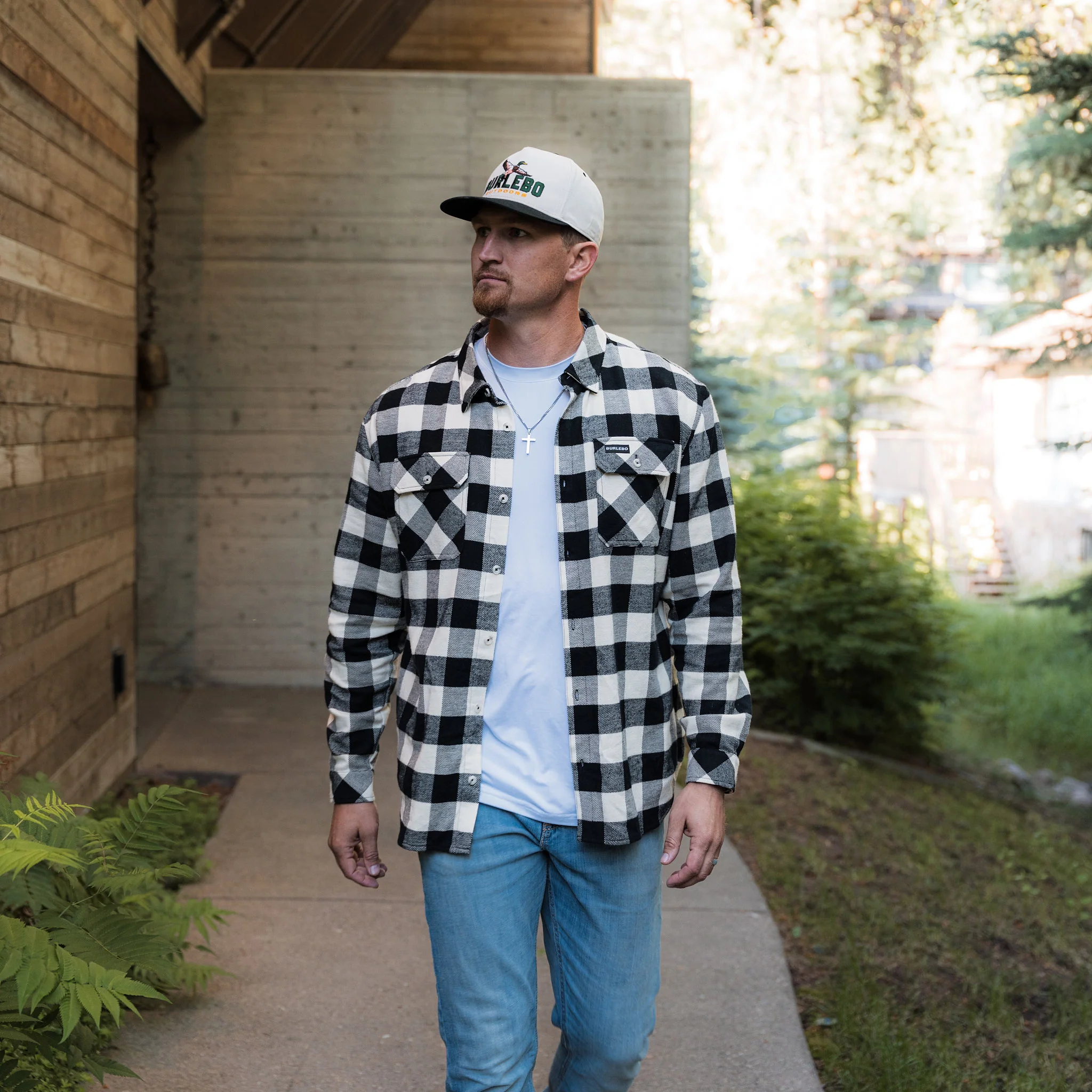 Flannel Shirt - Black Buffalo - Image 2