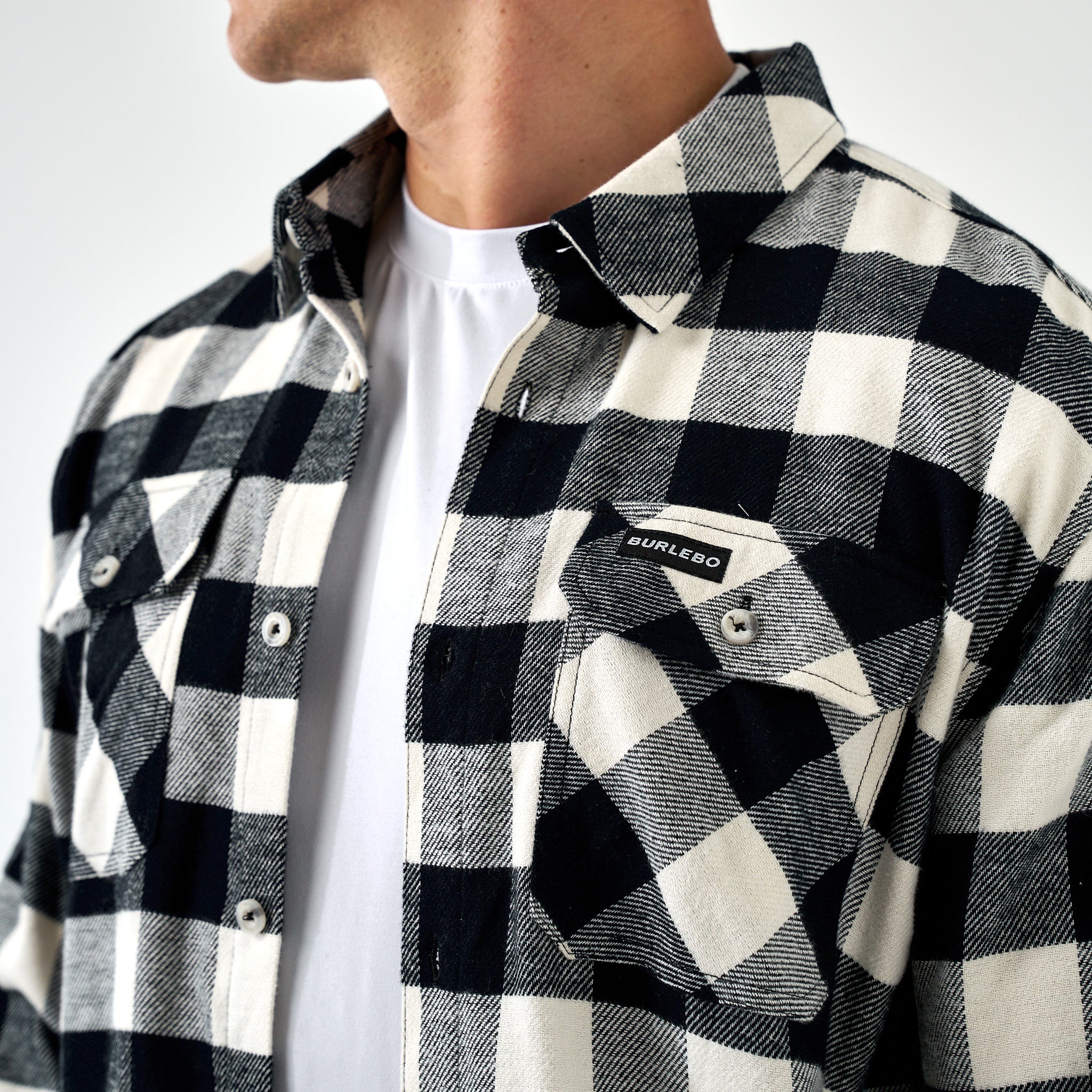 Flannel Shirt - Black Buffalo - Image 3