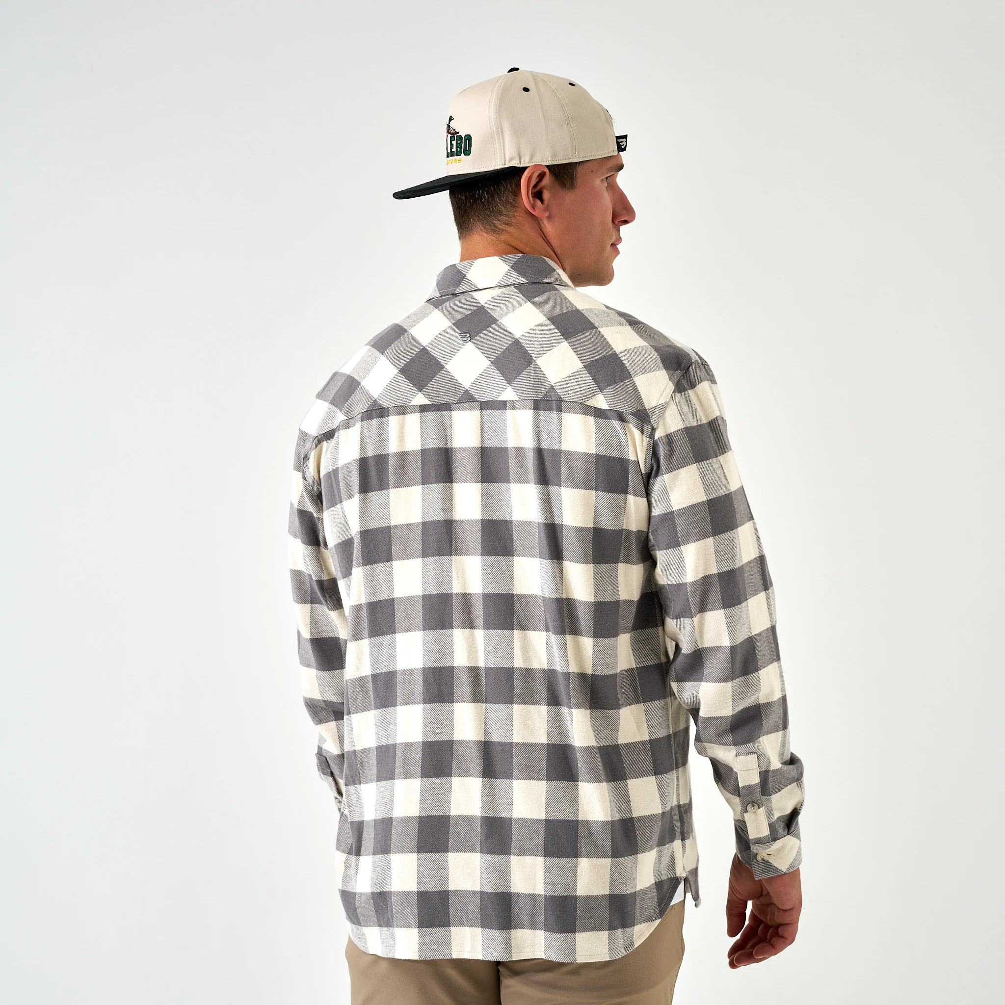 Flannel Shirt - Grey Buffalo - Image 3
