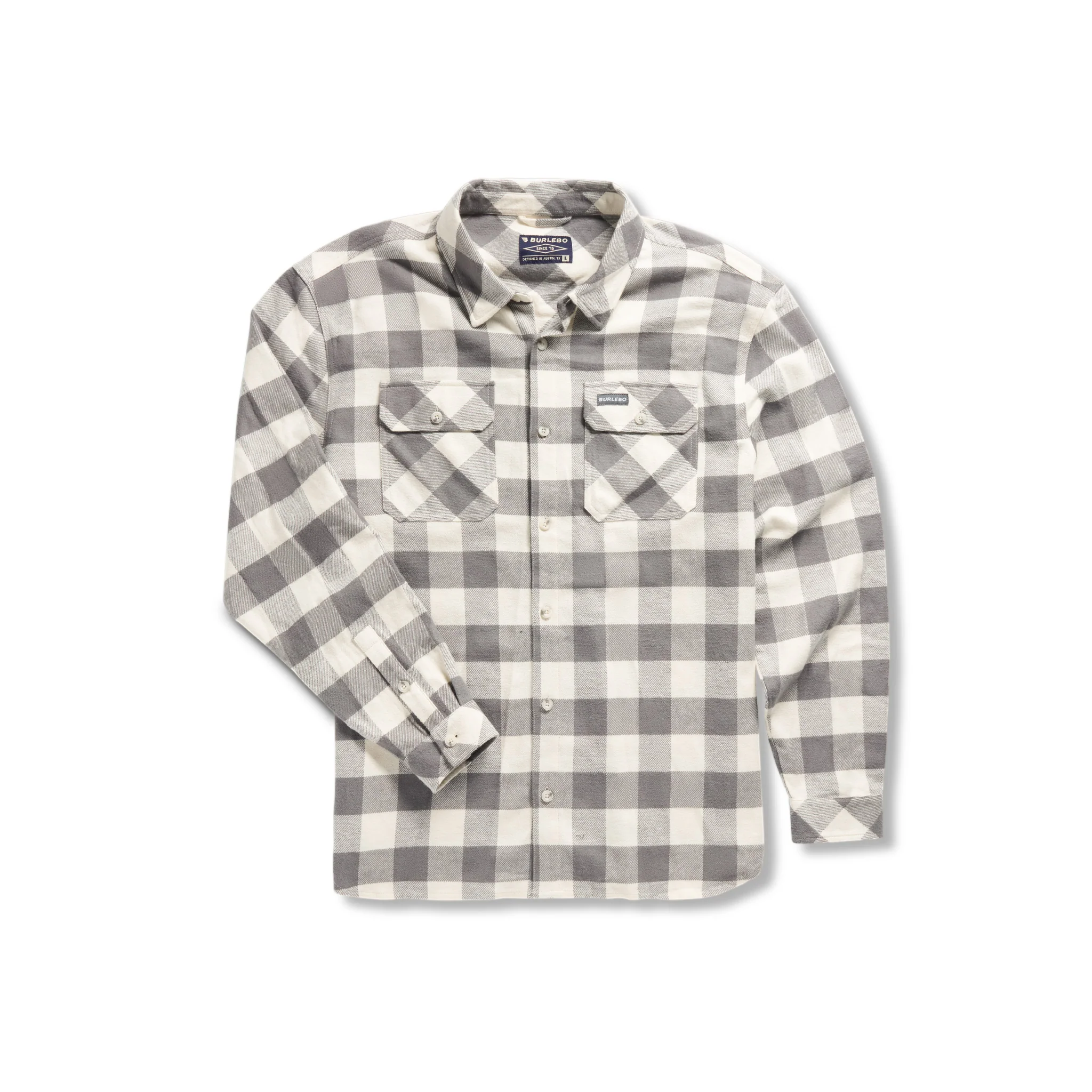 Flannel Shirt - Grey Buffalo - Image 4