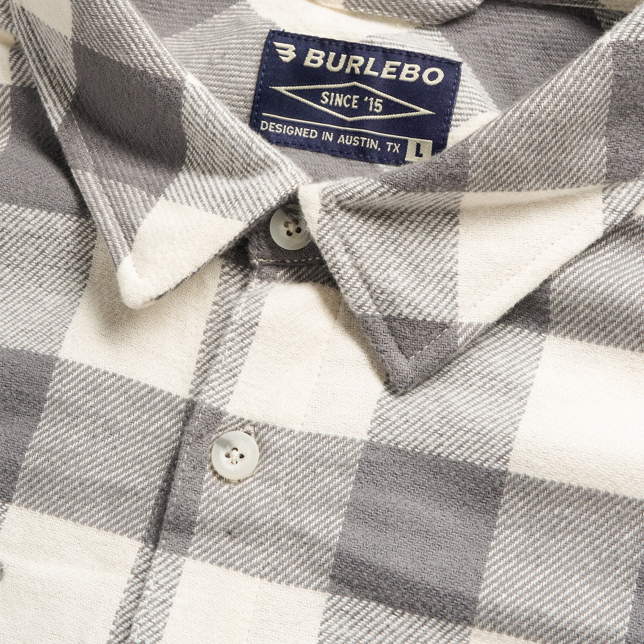 Flannel Shirt - Grey Buffalo - Image 9