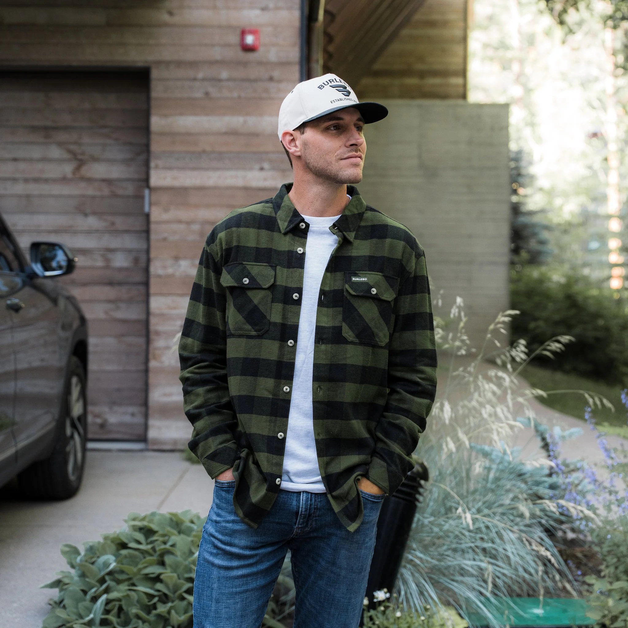 Flannel Shirt - Mallard Green Plaid - Image 2