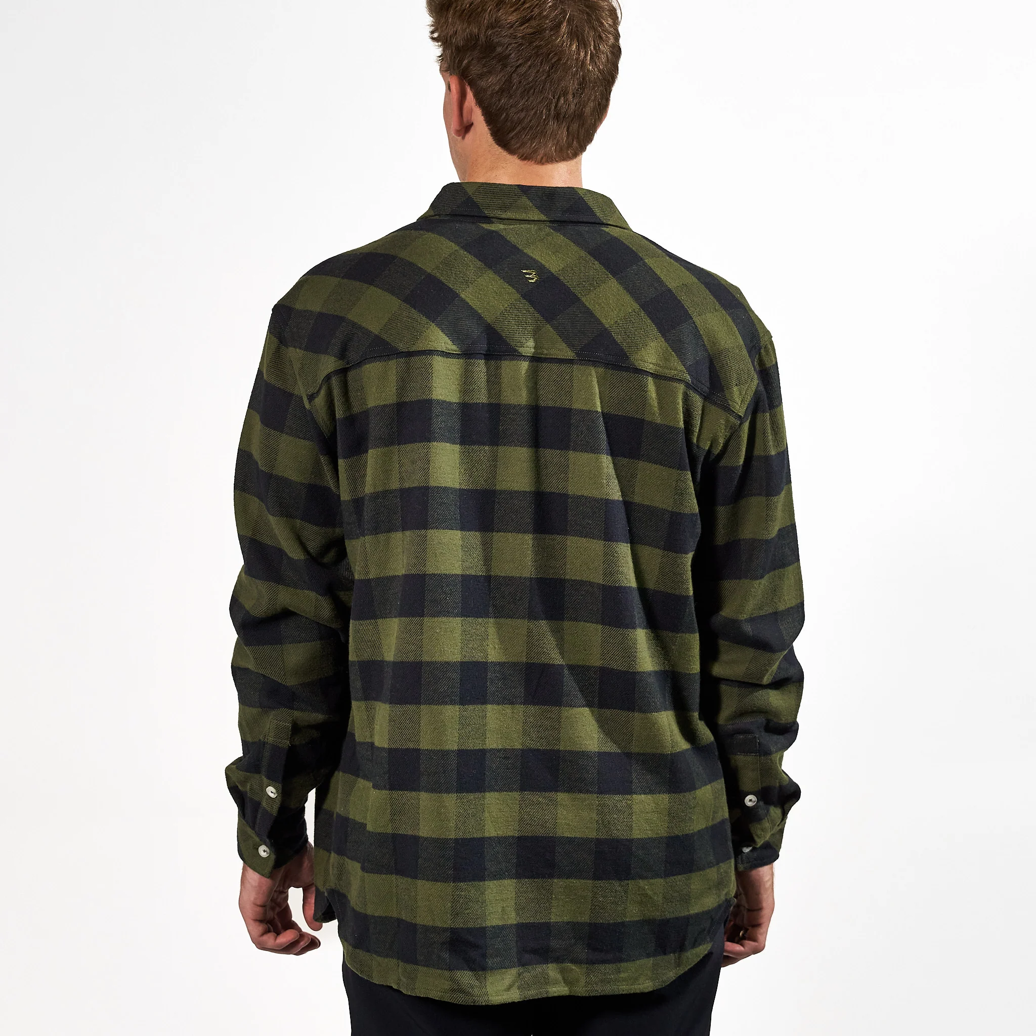 Flannel Shirt - Mallard Green Plaid - Image 3