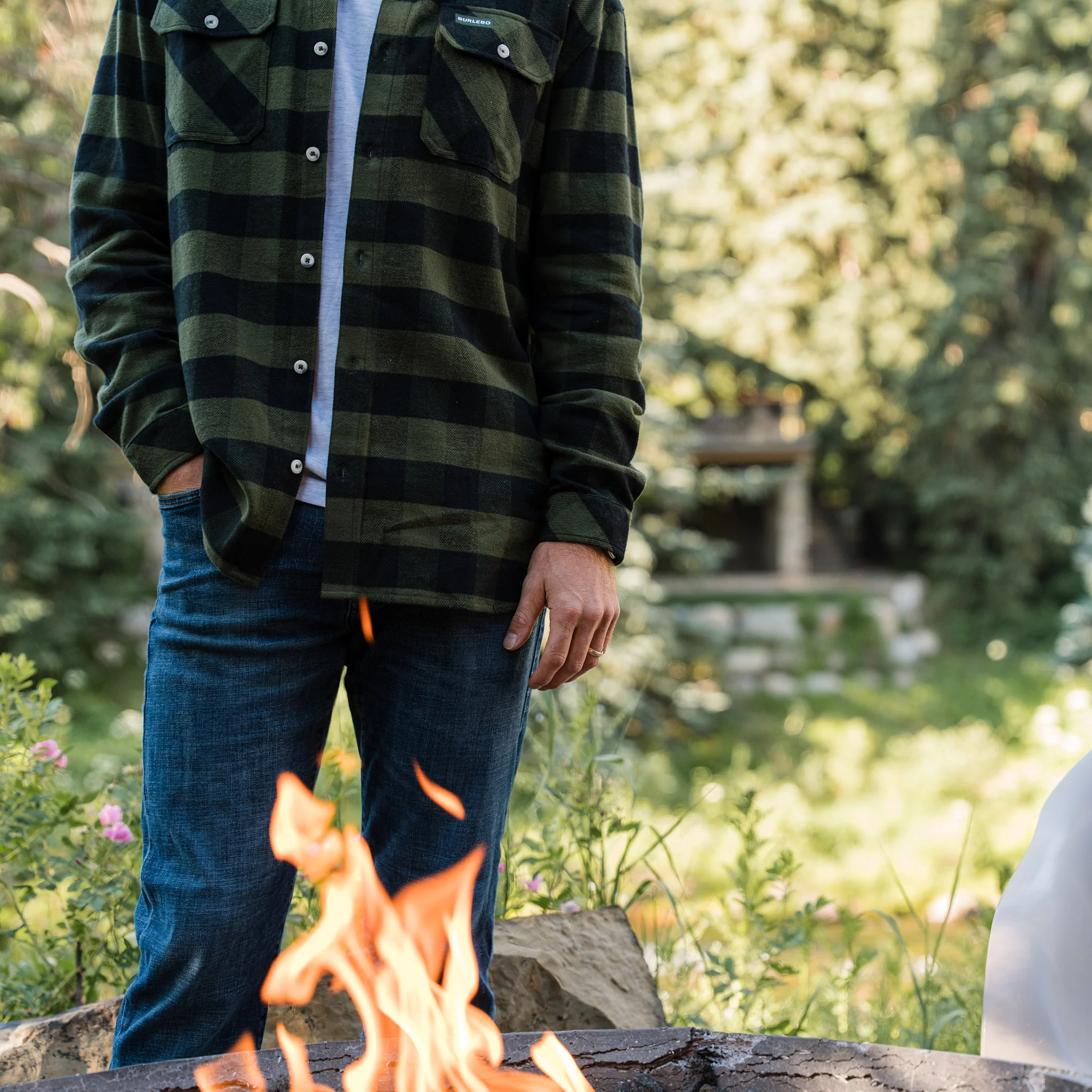 Flannel Shirt - Mallard Green Plaid - Image 4