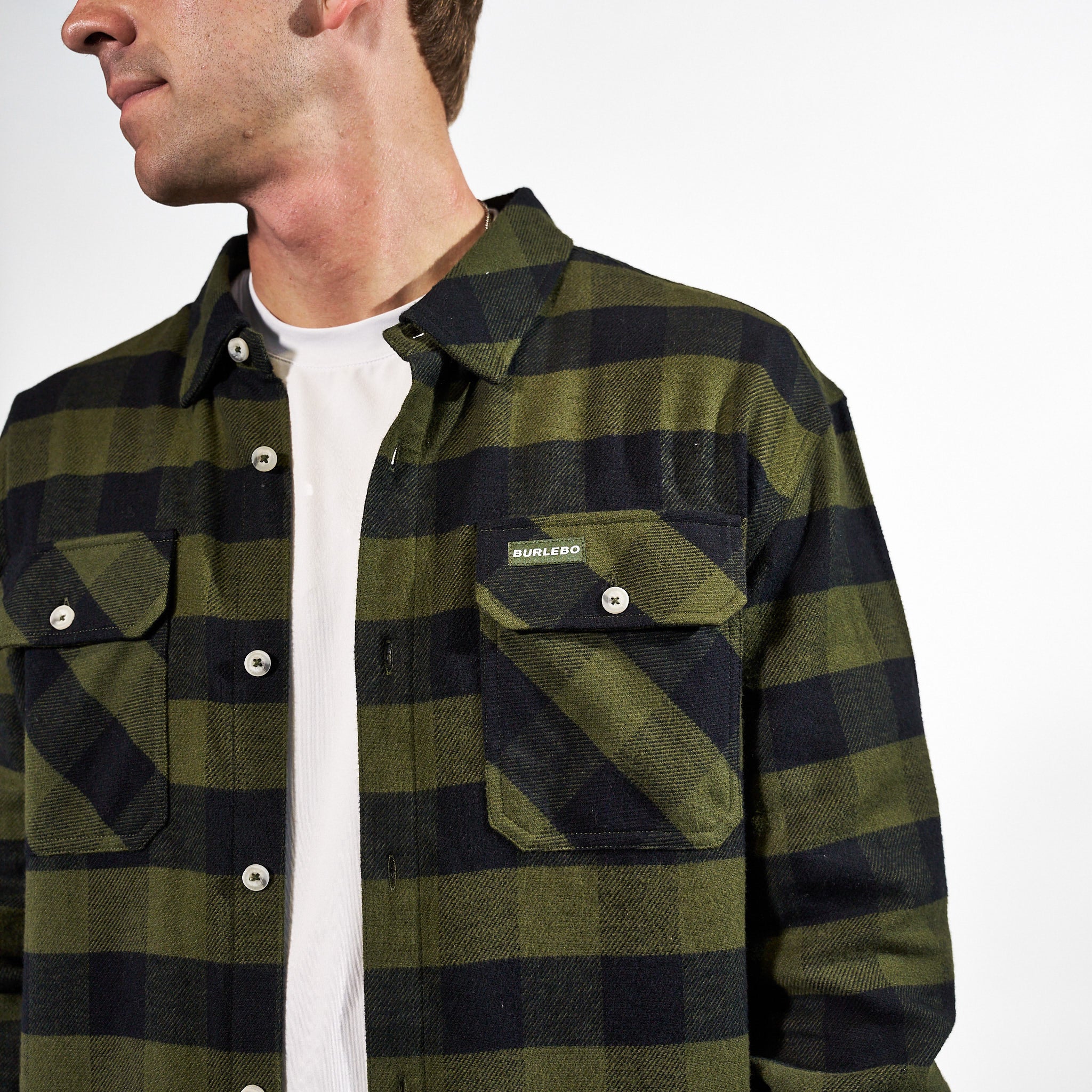 Flannel Shirt - Mallard Green Plaid - Image 5