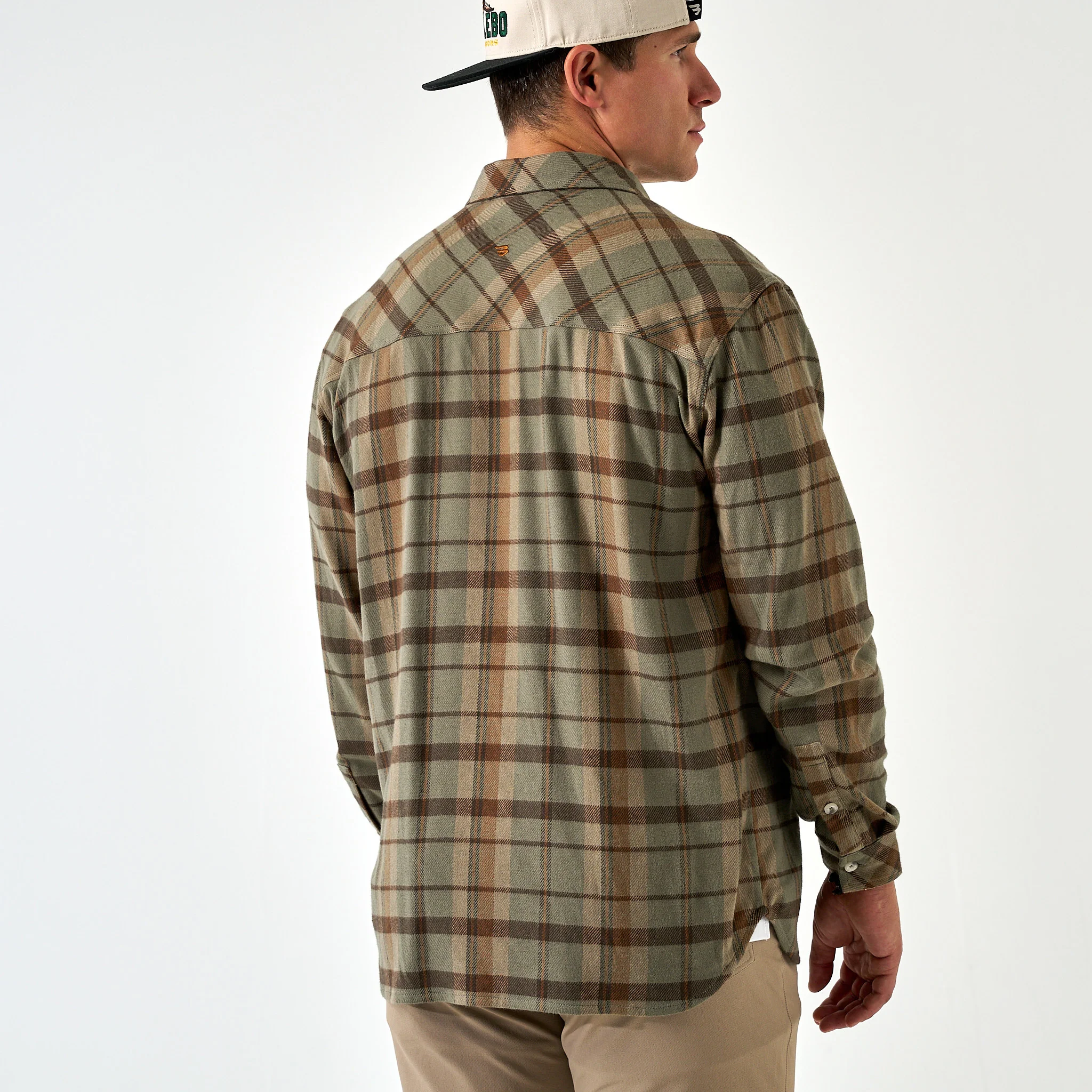 Flannel Shirt - Timber Brown - Image 3