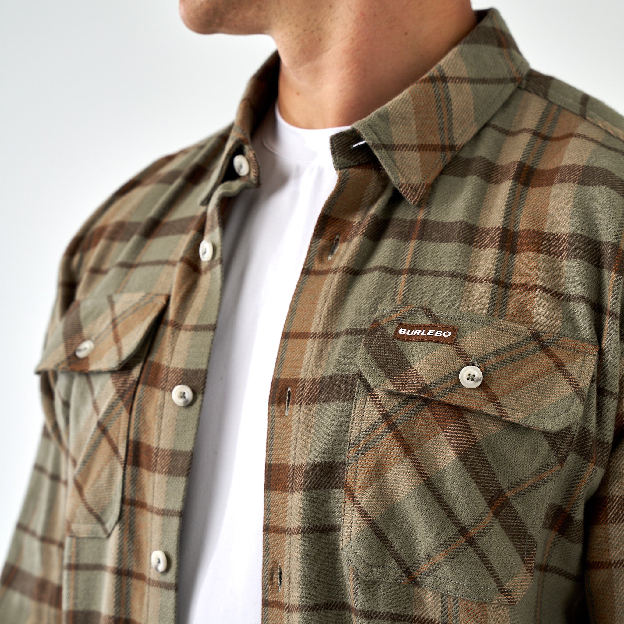 Flannel Shirt - Timber Brown - Image 7