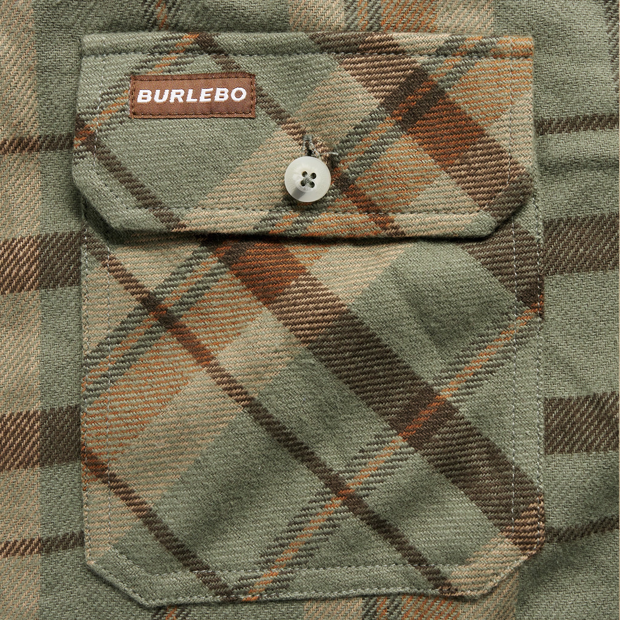 Flannel Shirt - Timber Brown - Image 8