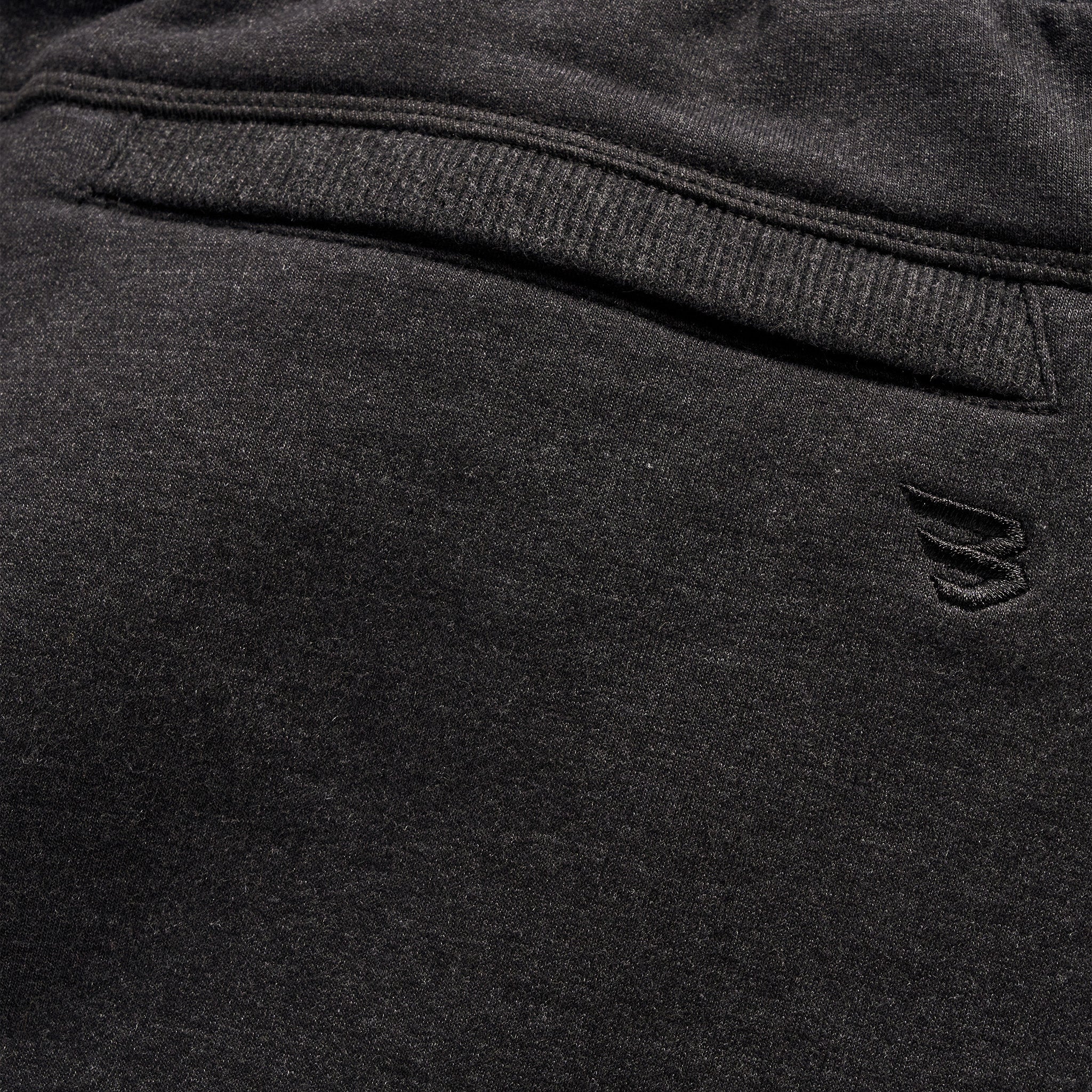 Fleece Jogger - Heather Black - Image 5