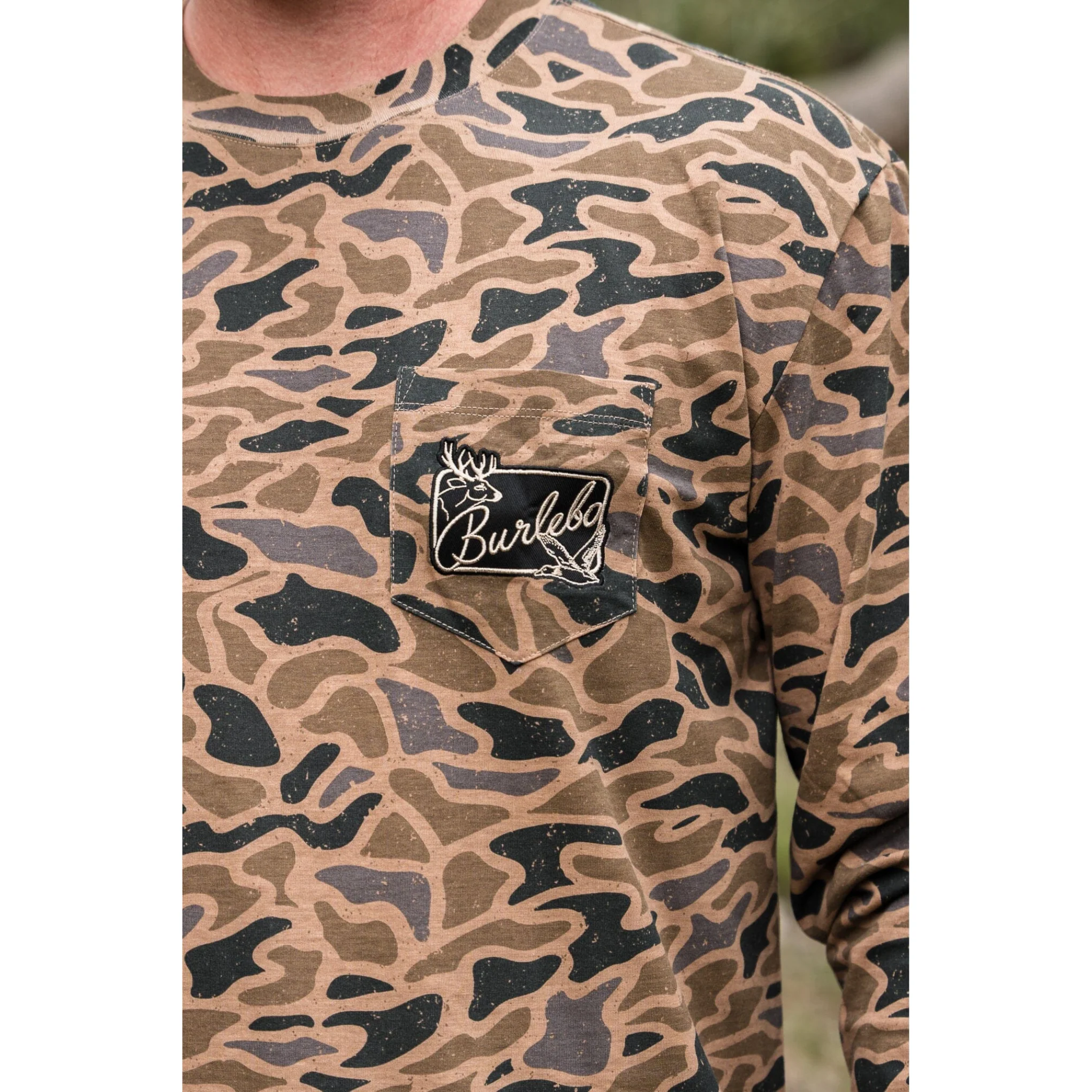 Gauge Camo Pocket Tee - Long Sleeve - Image 2