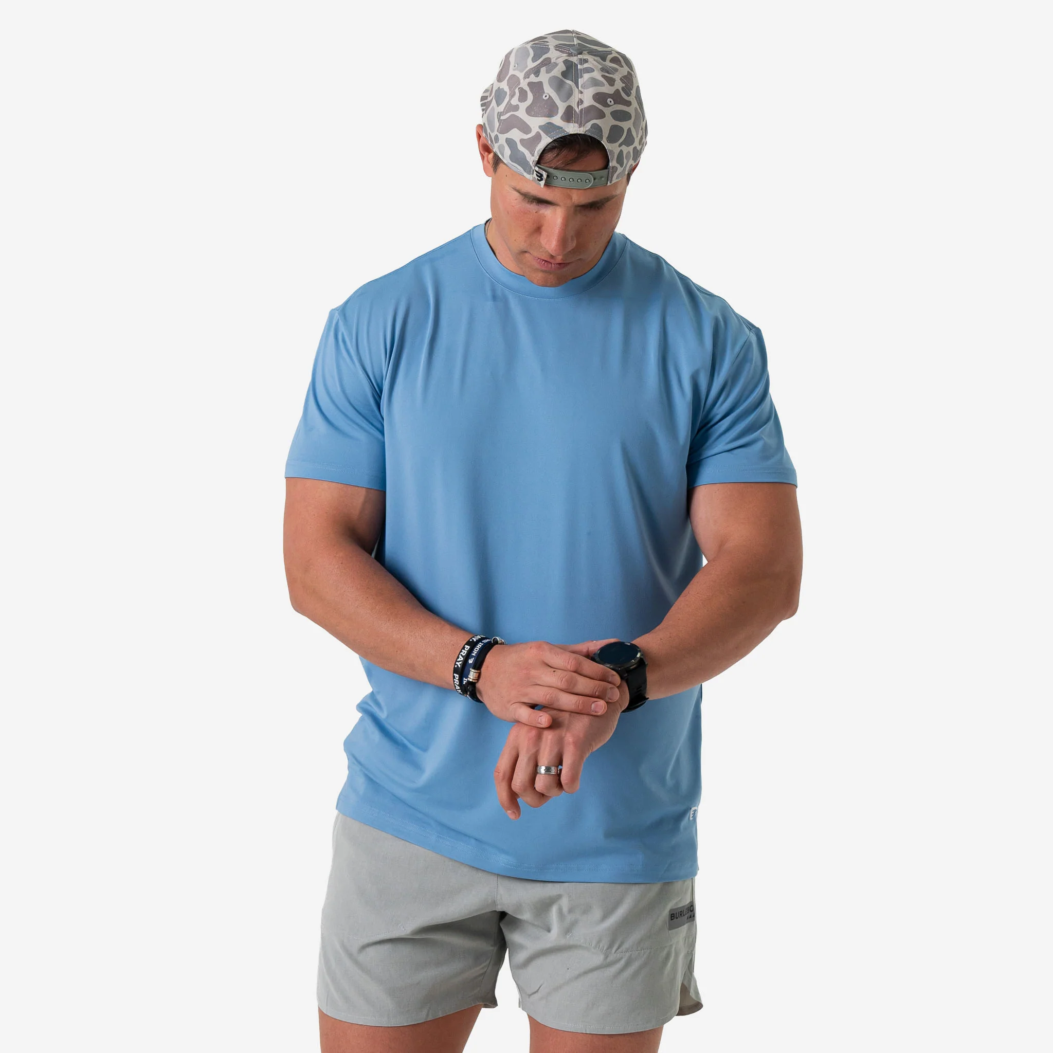 Go To Tee - Steel Blue - Image 7