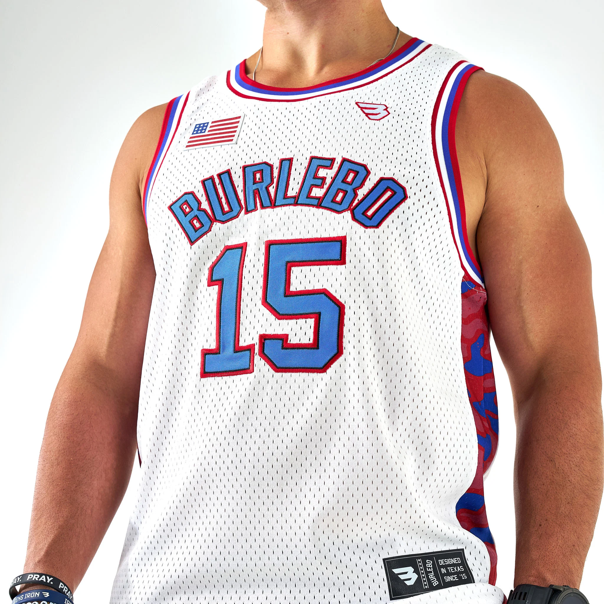 Jersey - Patriotic - White - Image 3