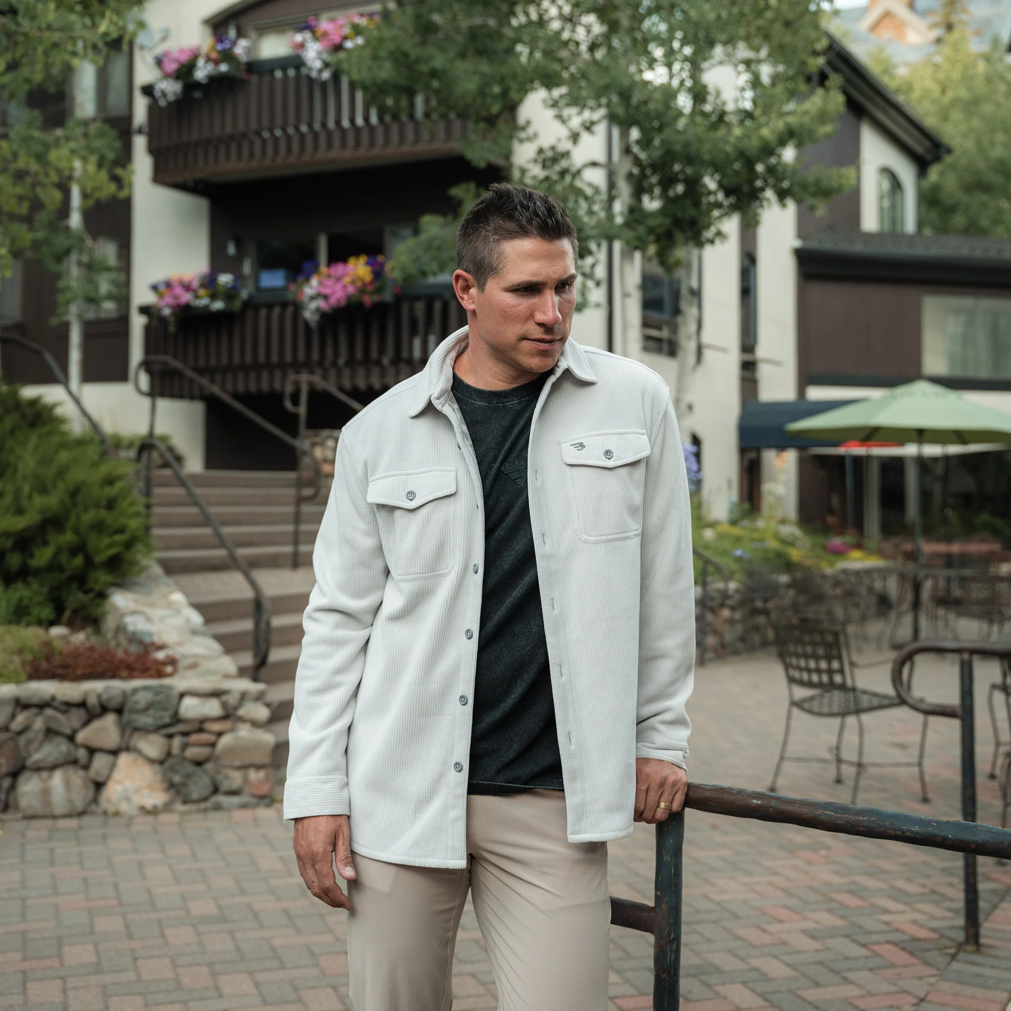 Kings Jacket - Light Grey - Classic Deer Camo Lining - Image 2