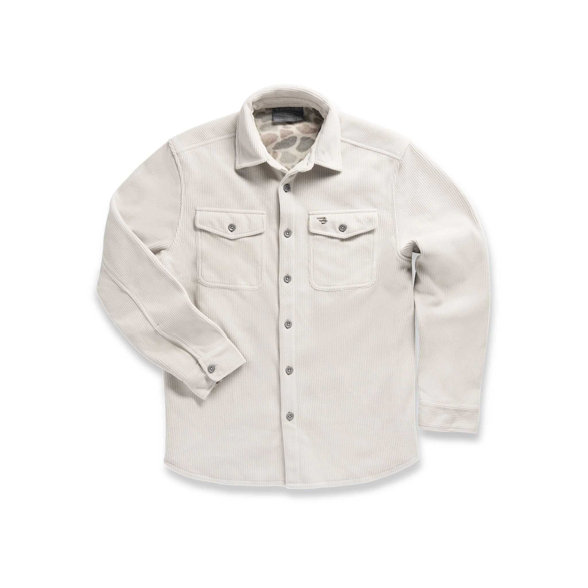 Kings Jacket - Light Grey - Classic Deer Camo Lining - Image 7