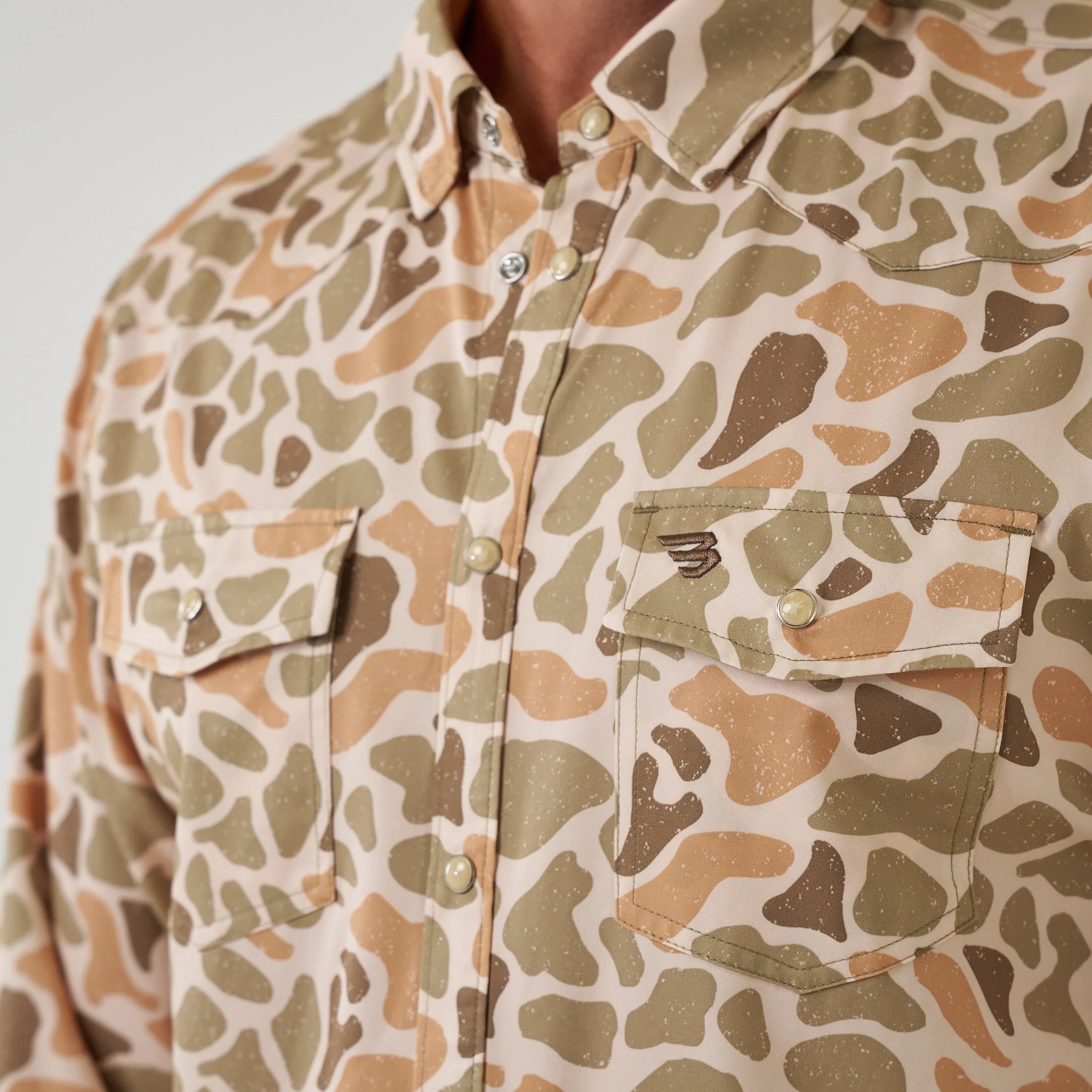 Long Sleeve -  Performance Western Shirt - Venado Camo - Image 2