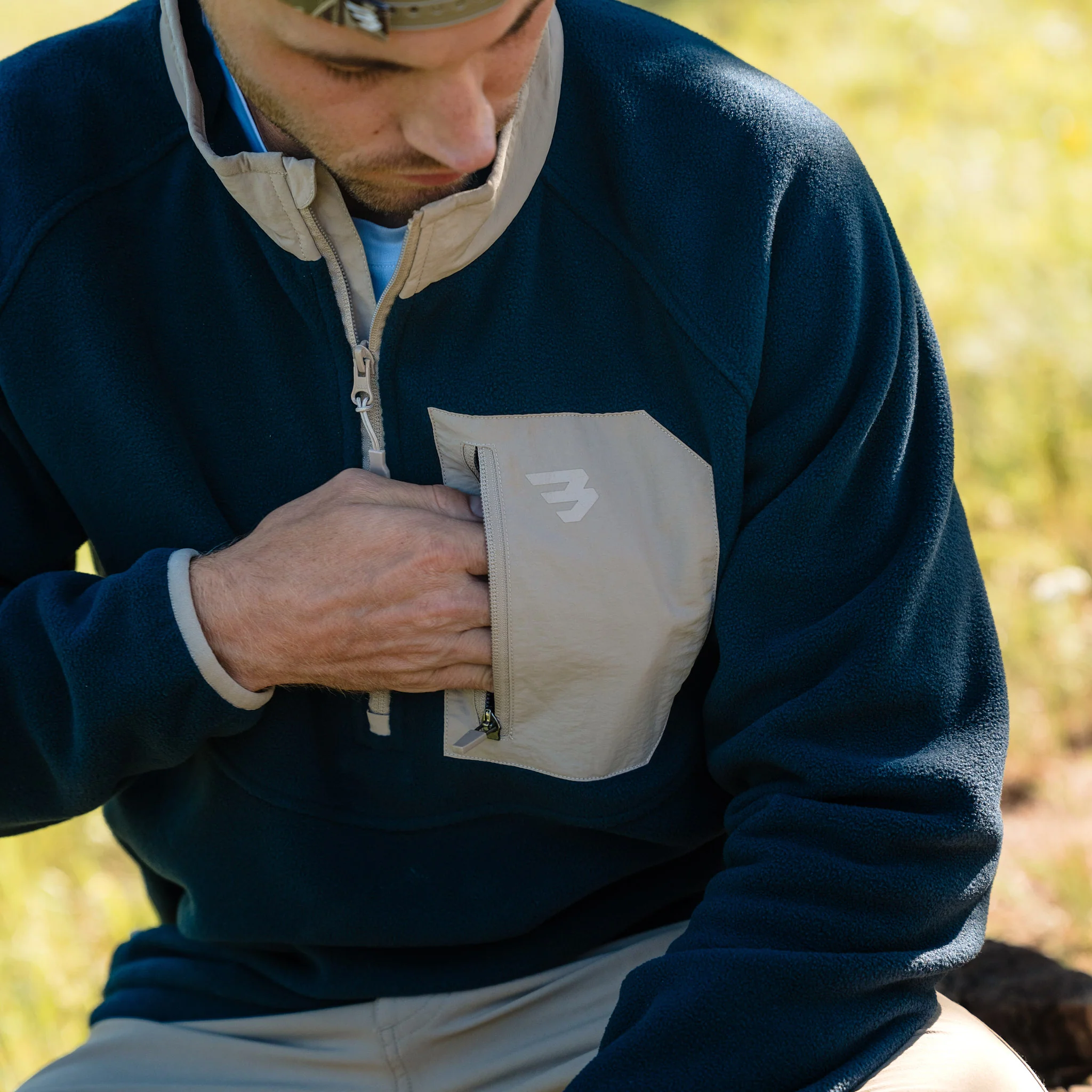 Micro Fleece - Dark Blue - Image 5