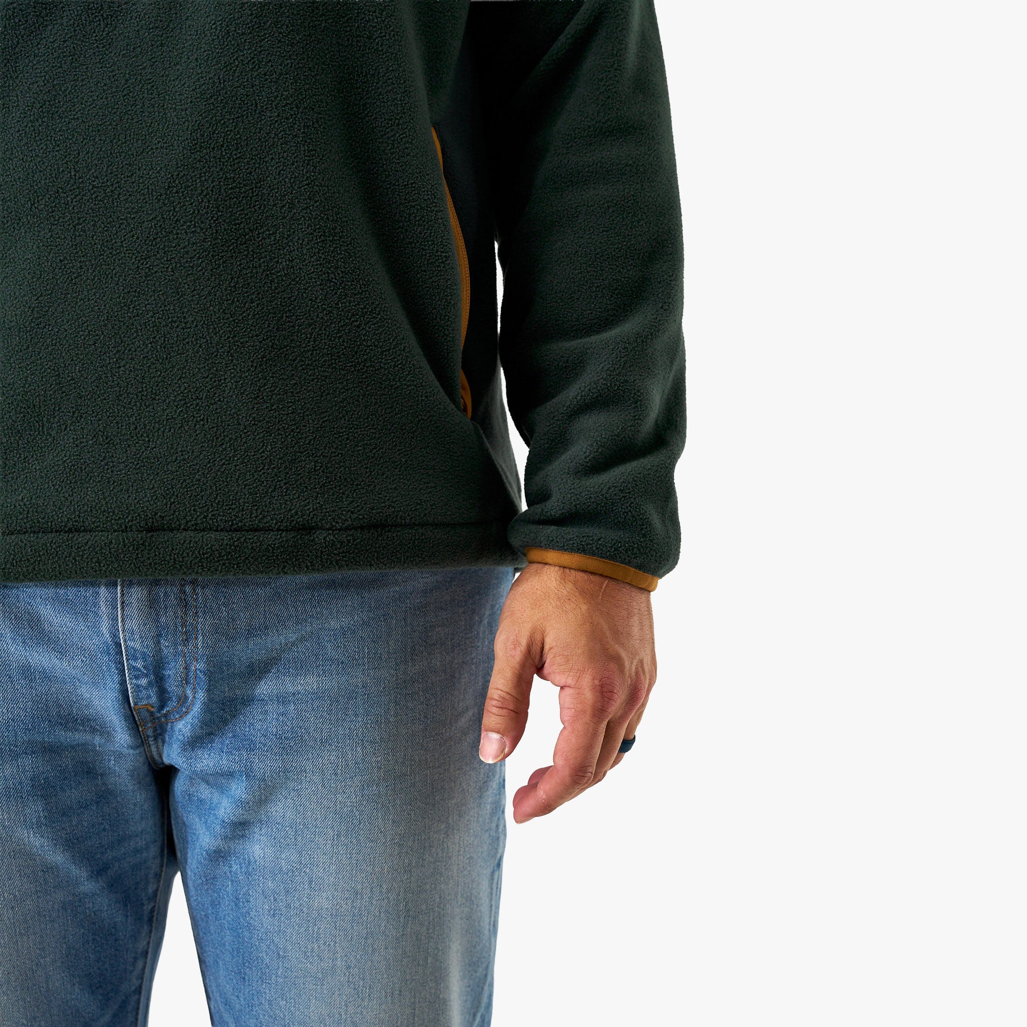 Micro Fleece - Dark Olive - Image 6