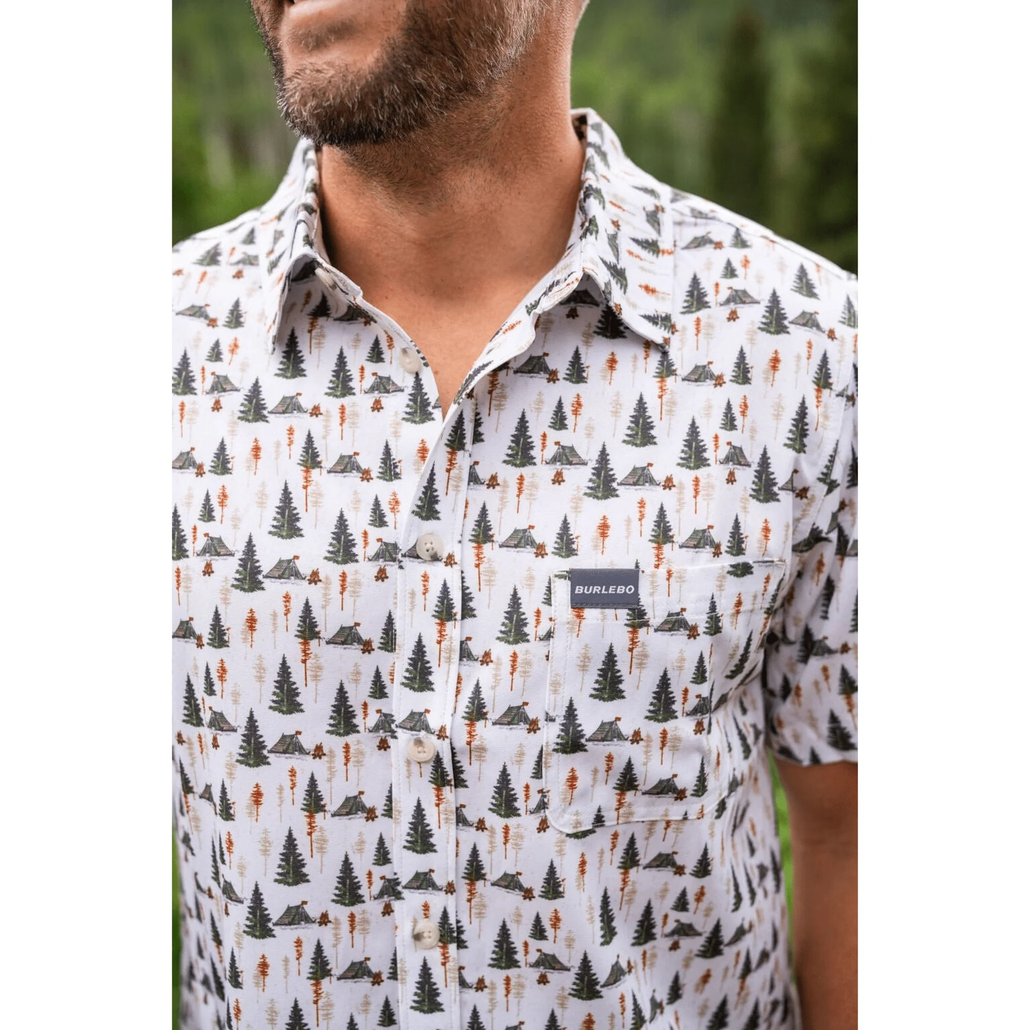 Performance Button Up - Camp Ground - Image 3