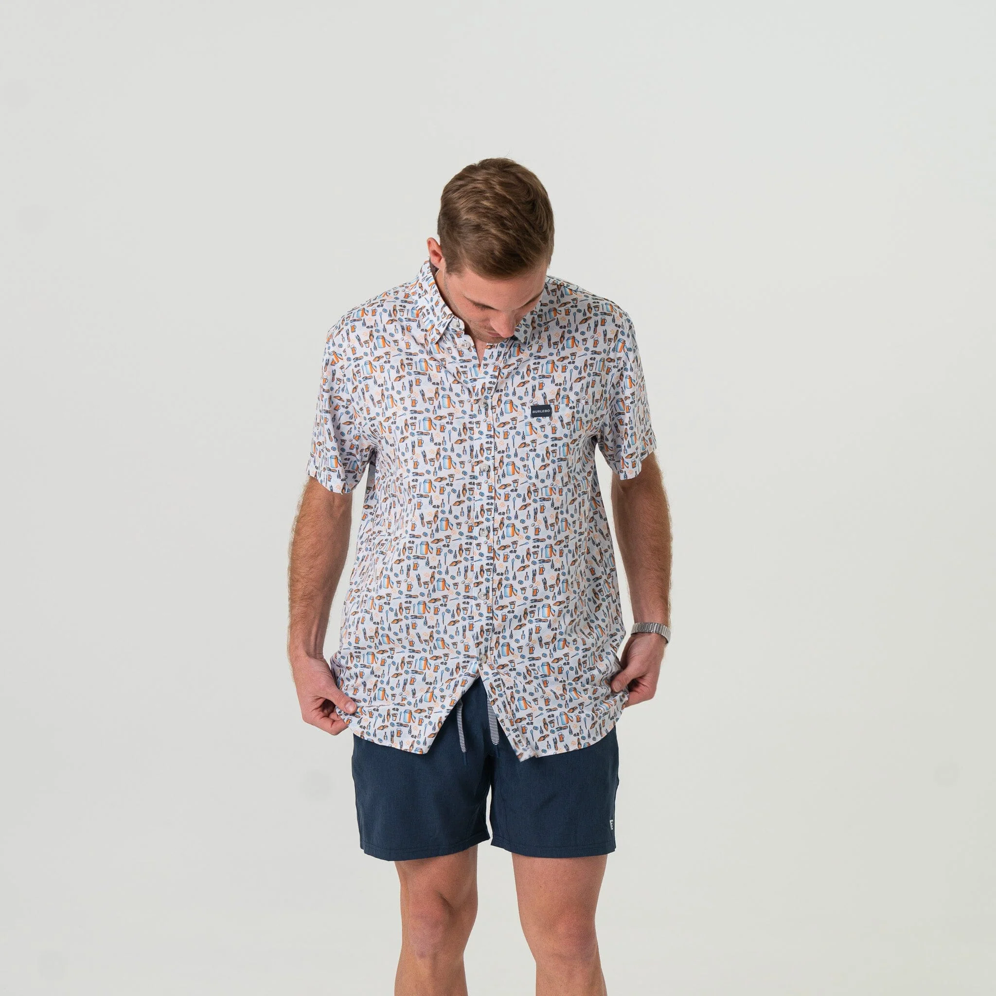 Performance Button Up - Crawfish Boil - Image 3