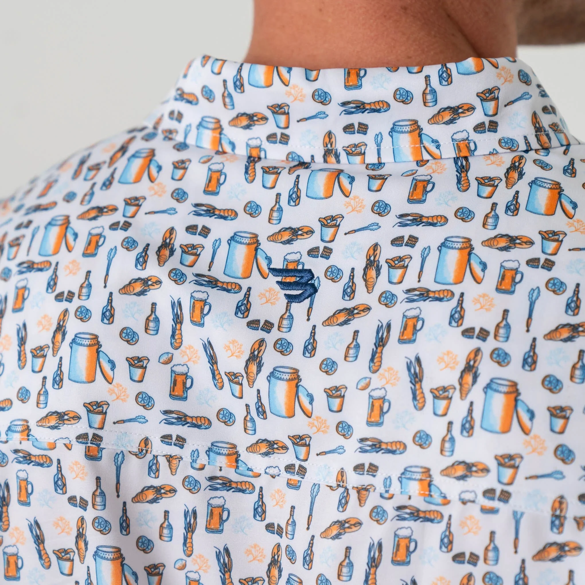Performance Button Up - Crawfish Boil - Image 6