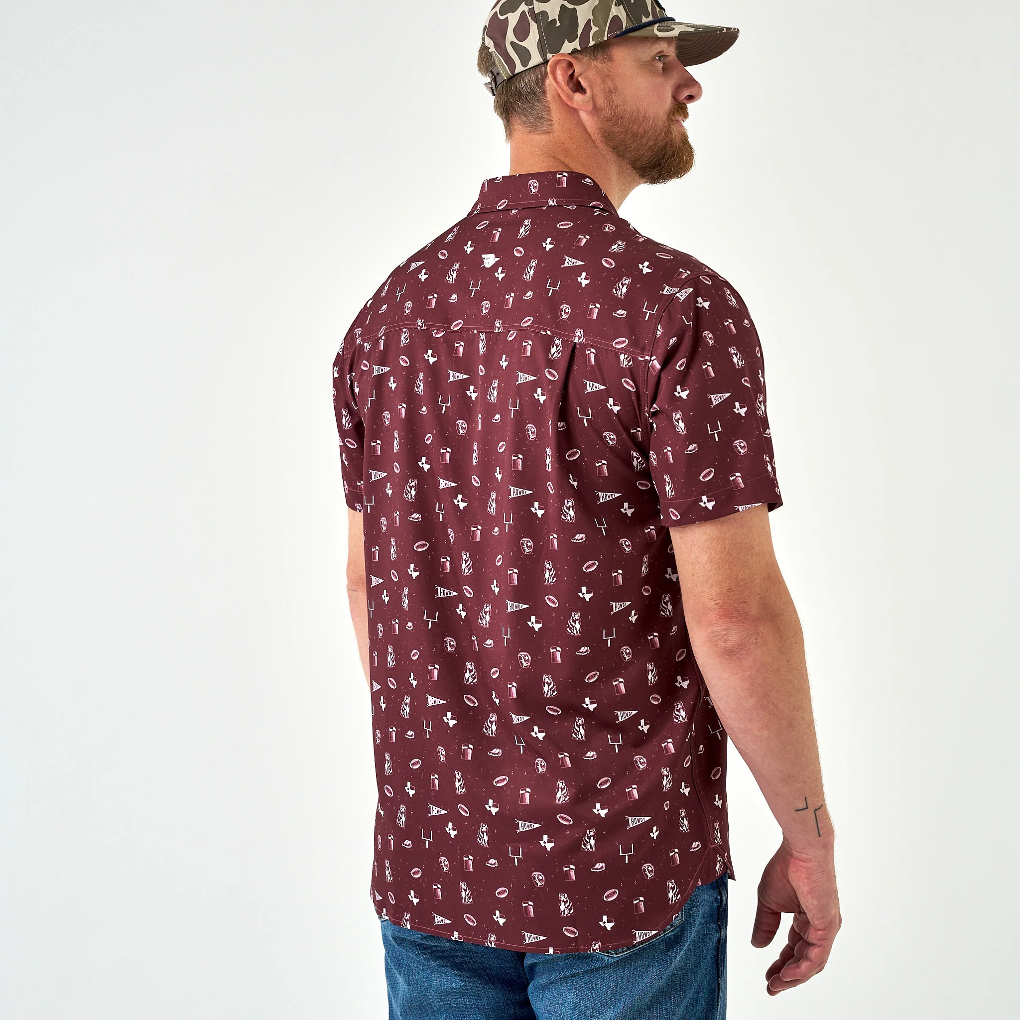 Performance Button Up - Gameday in College Station - Image 4