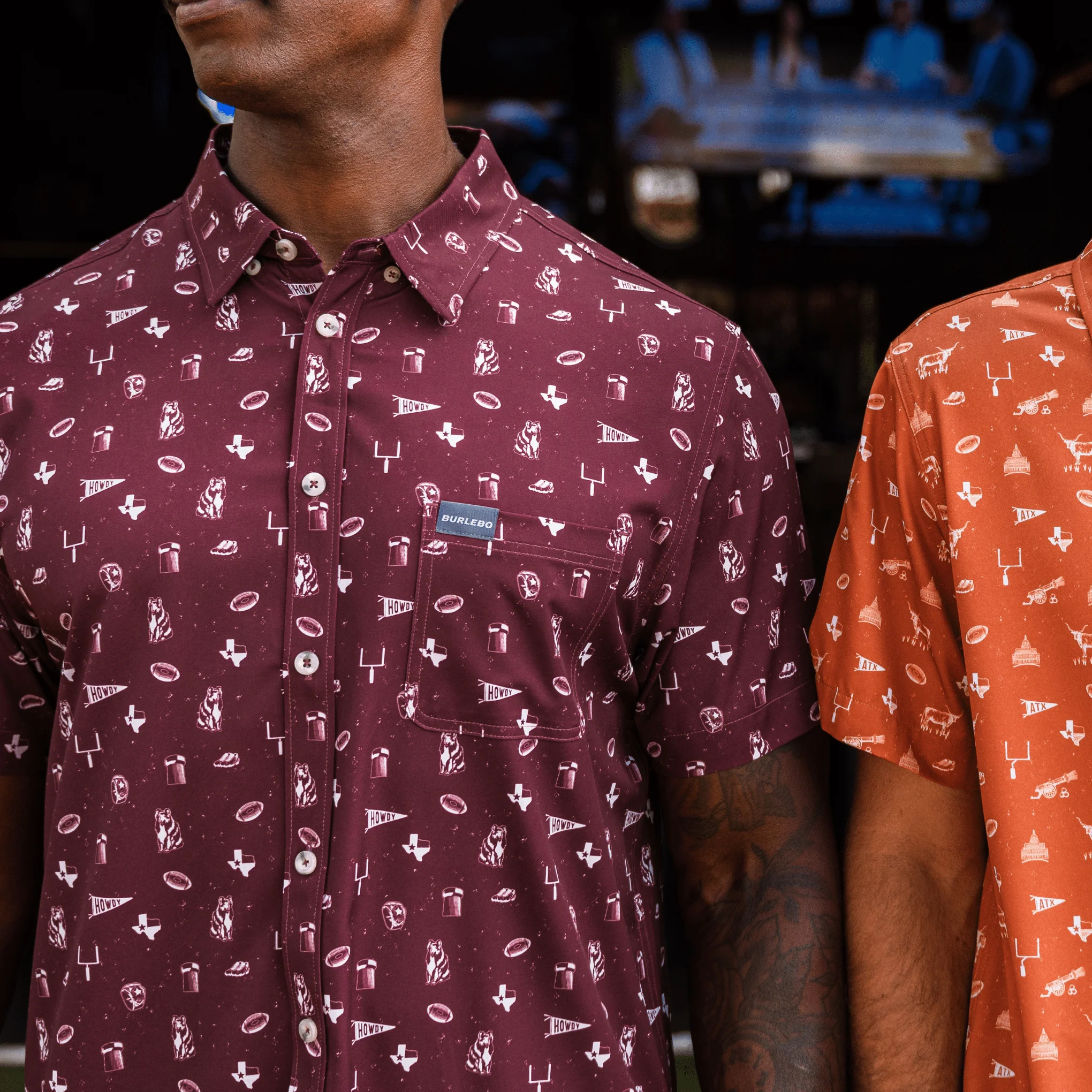 Performance Button Up - Gameday in College Station - Image 5
